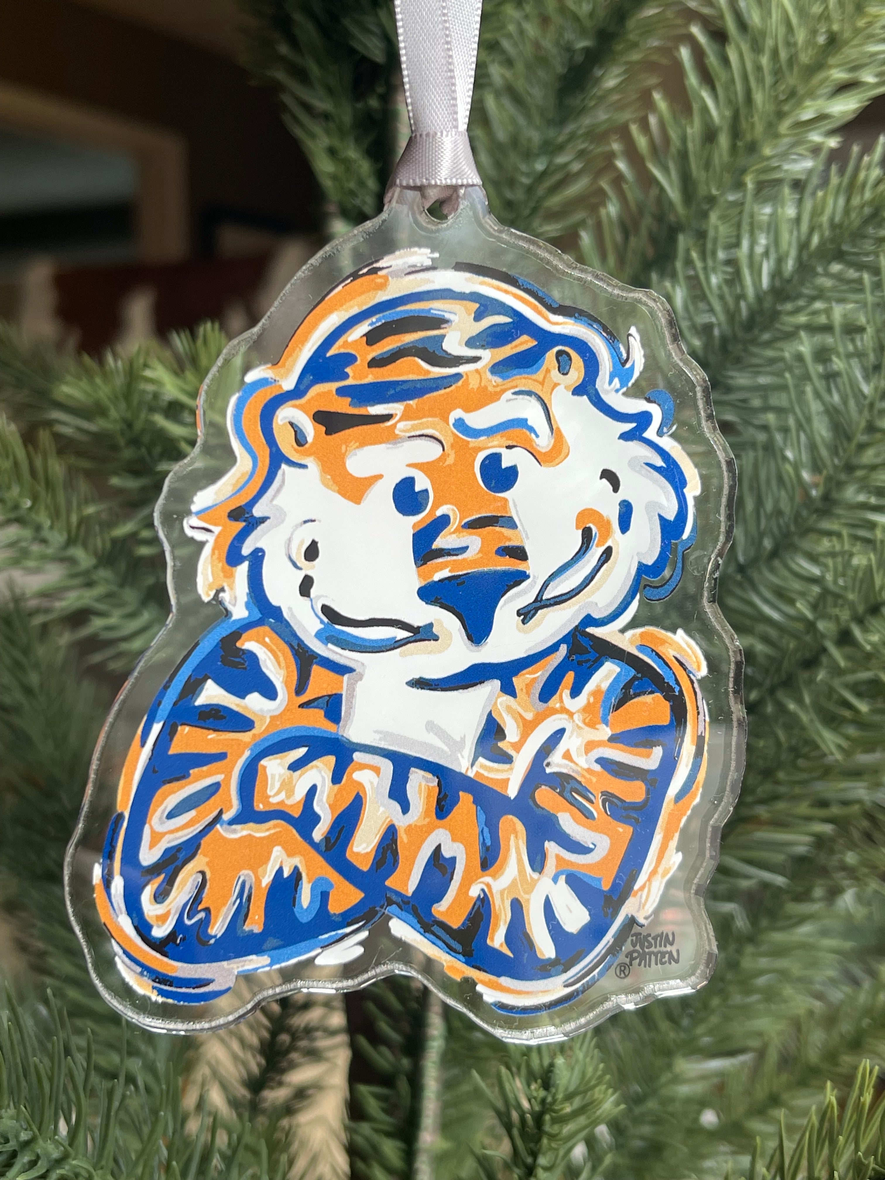 Auburn University Aubie Ornament by Justin Patten