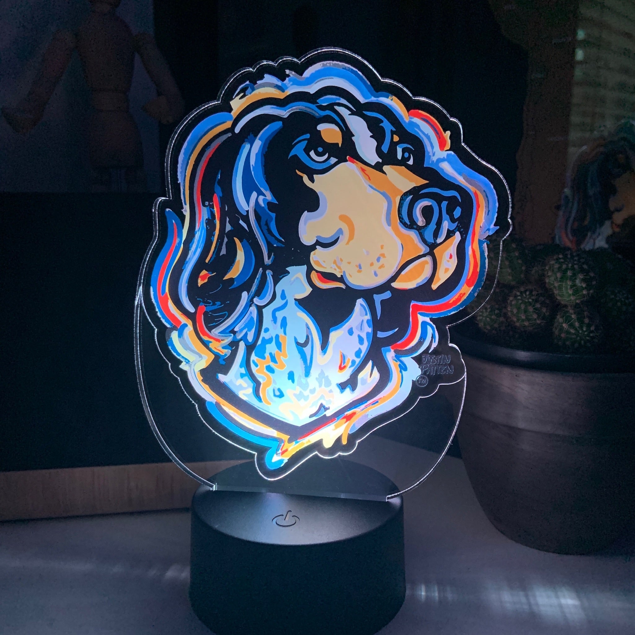 Tennessee University Smokey Mascot LED by Justin Patten