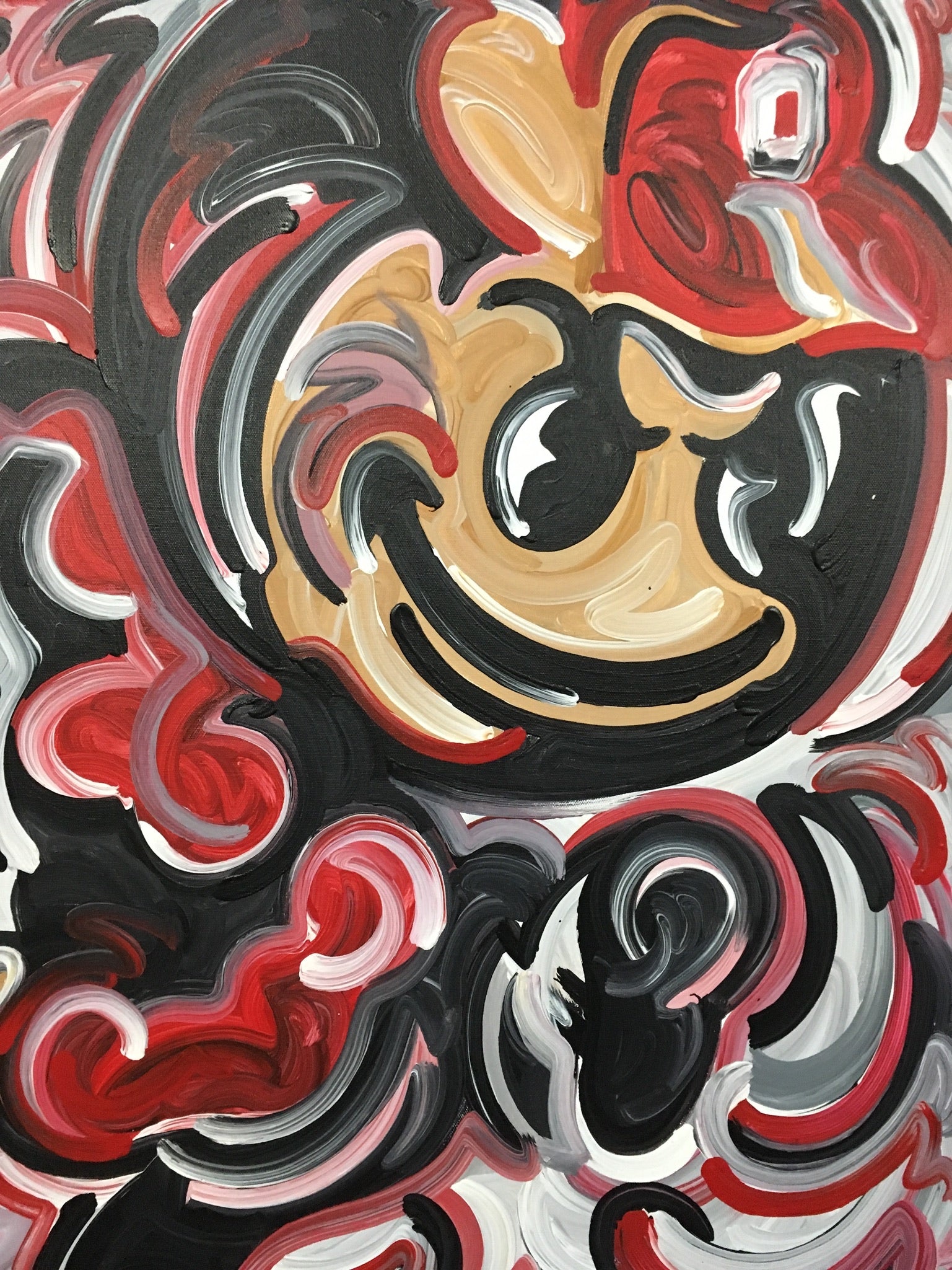The Ohio State University Brutus Painting by Justin Patten