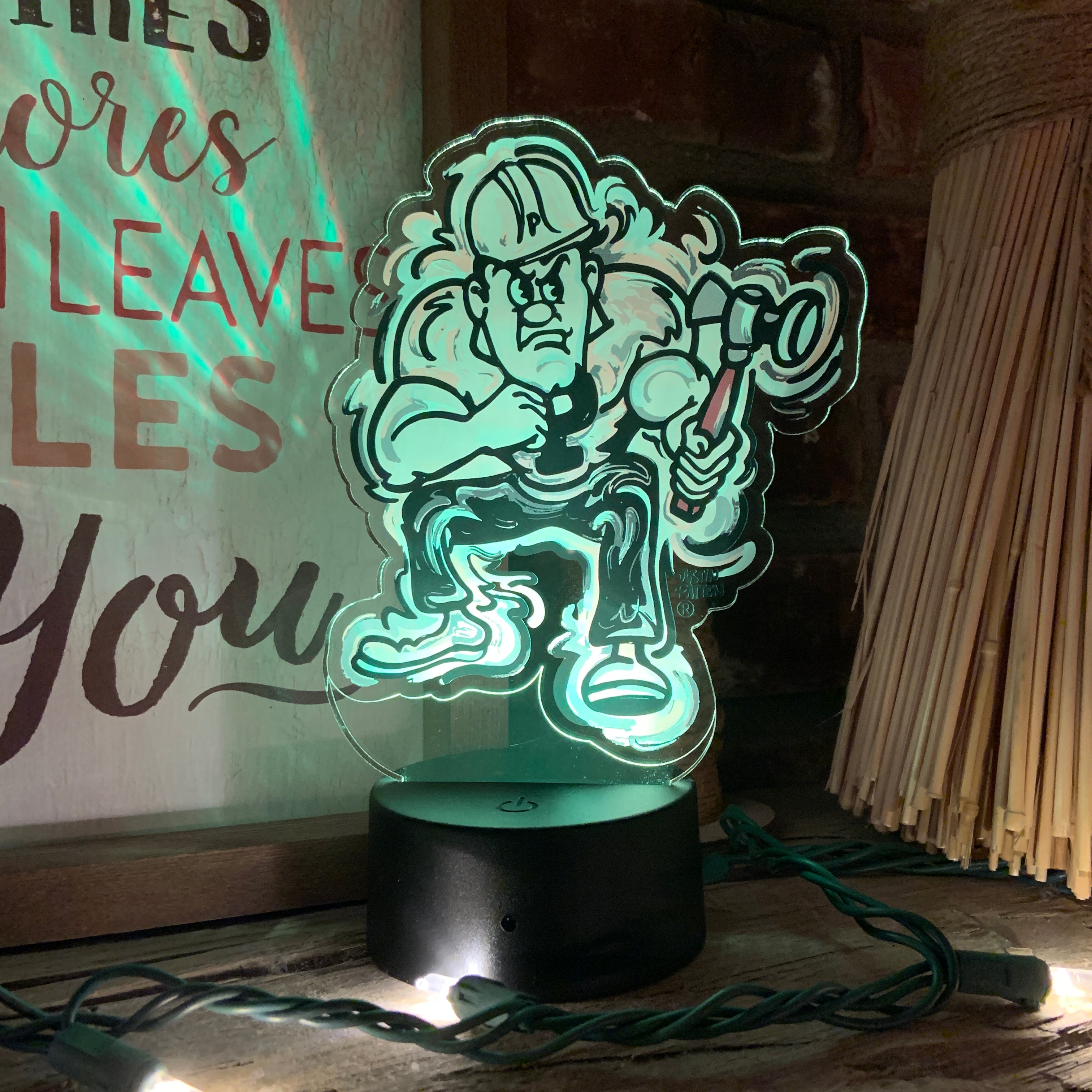 Purdue University Pete Mascot LED by Justin Patten