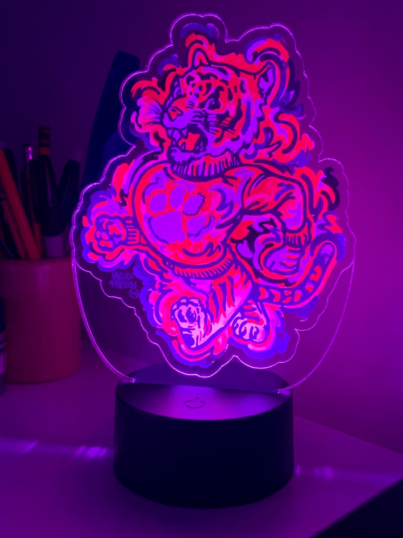 Clemson University Mascot LED by Justin Patten