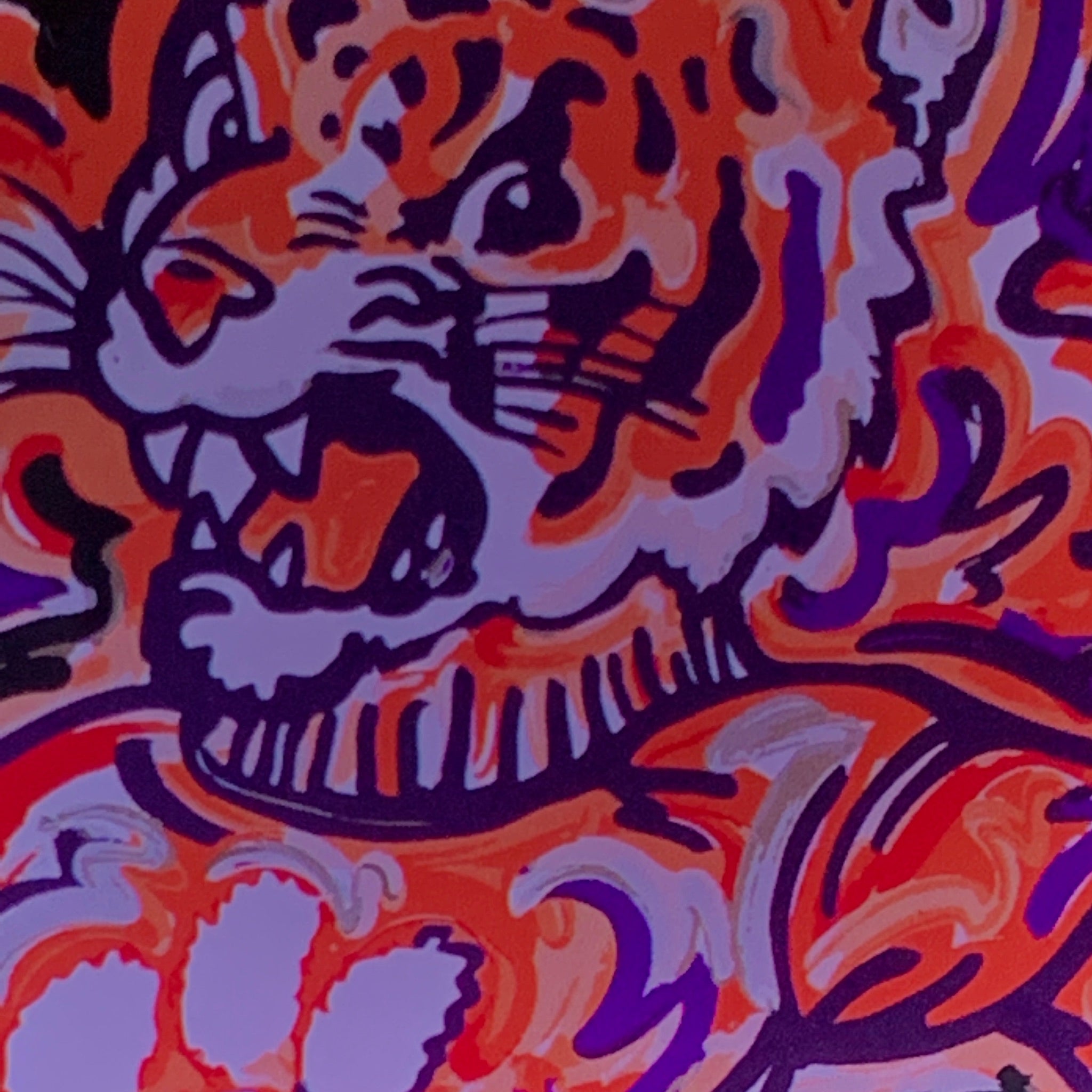 Clemson University Mascot LED by Justin Patten