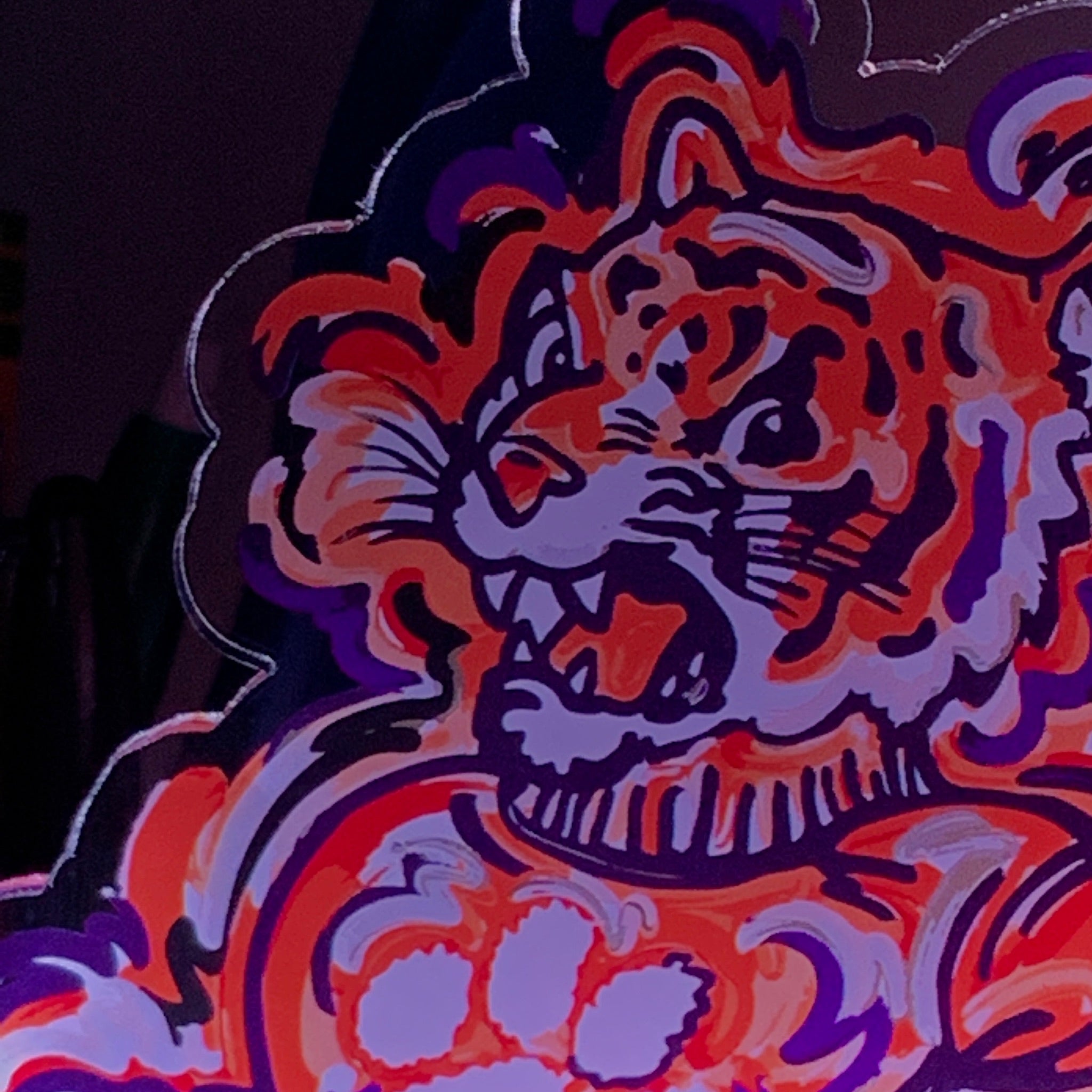 Clemson University Mascot LED by Justin Patten