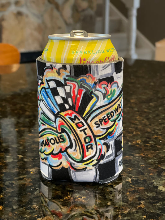 Indianapolis Motor Speedway Koozie/ Drink Sleeve by Justin Patten