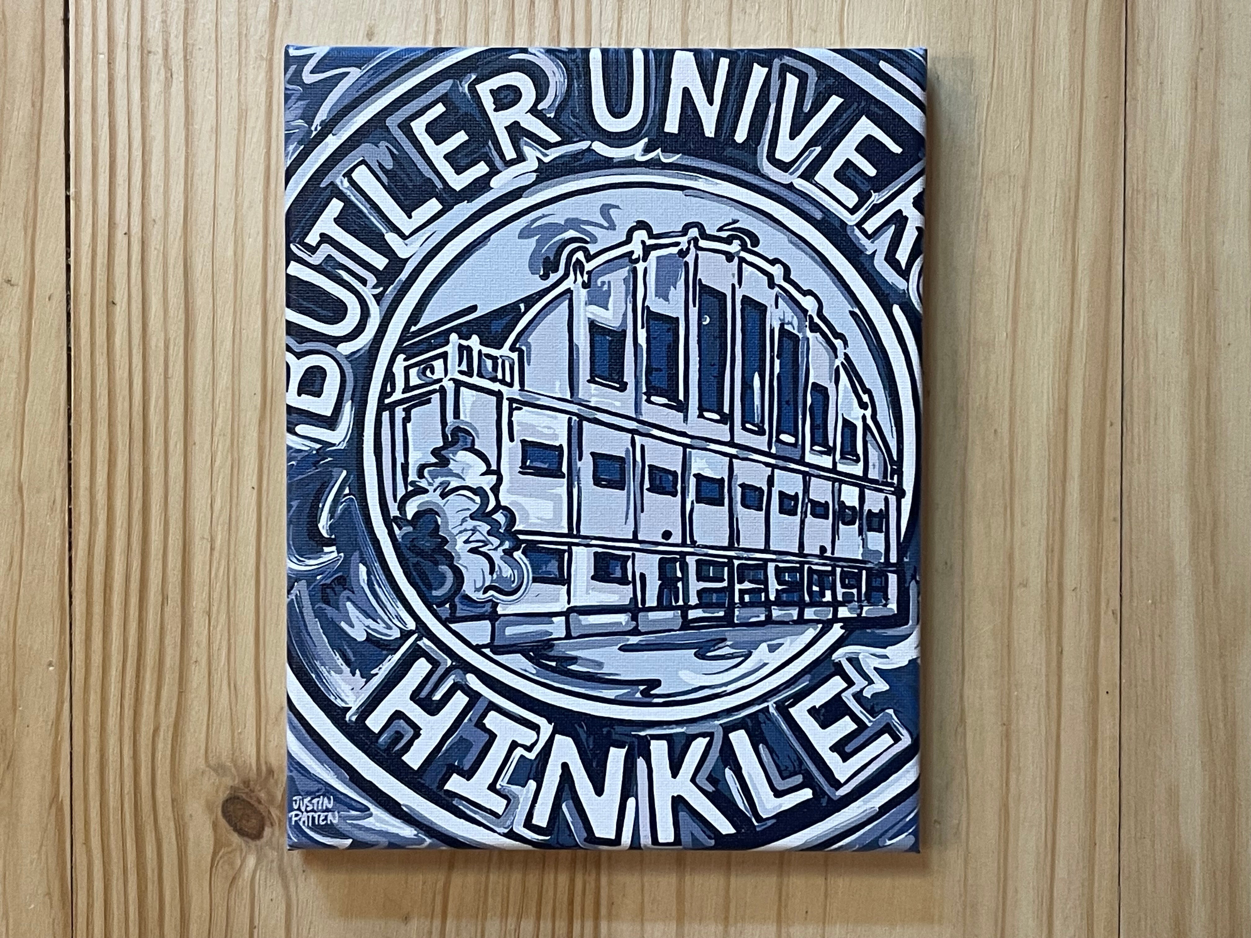 Butler University 8" x 10" Hinkle Wrapped Canvas Print by Justin Patten