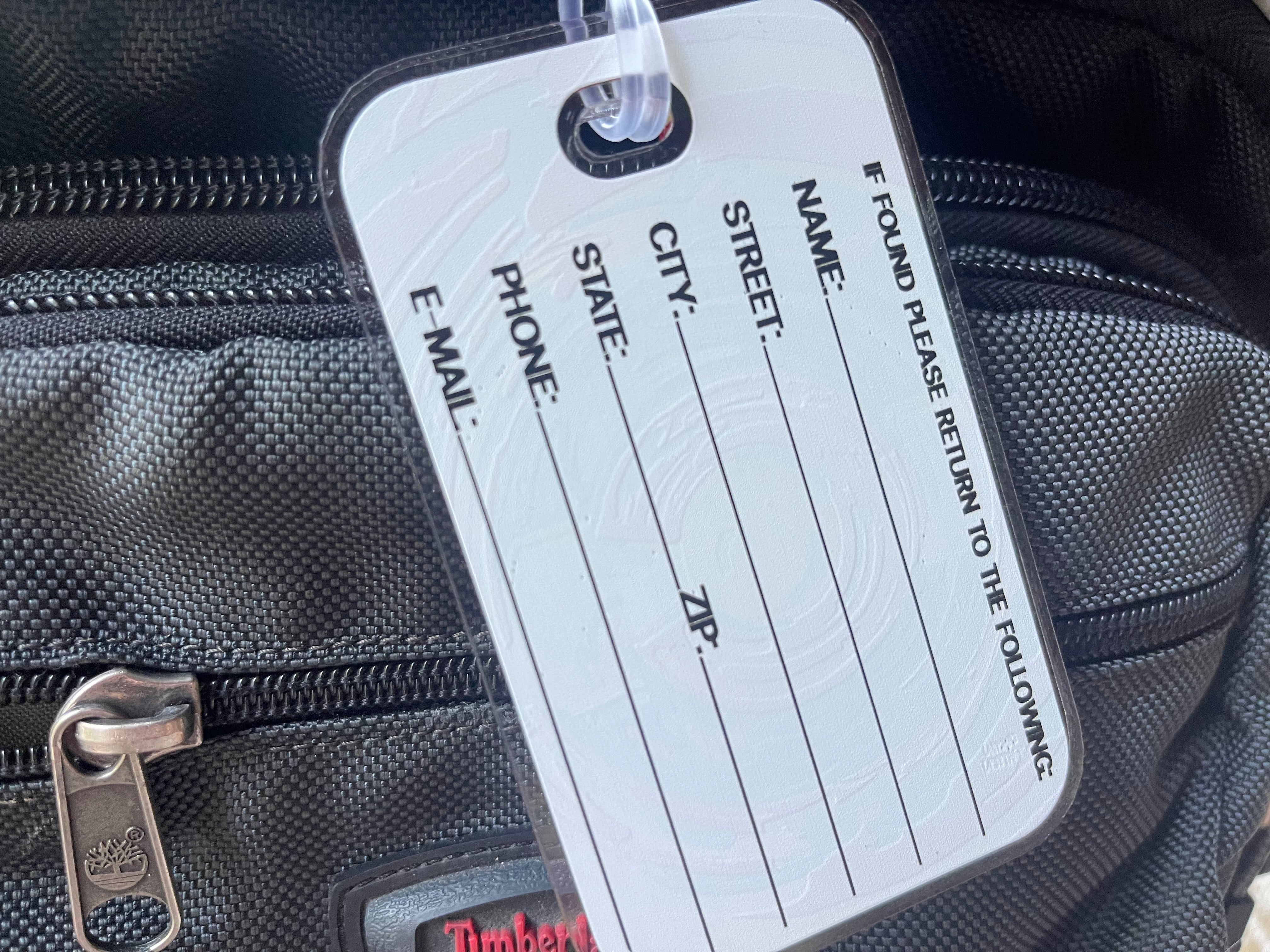 Colorado State Flag Bag Tag by Justin Patten