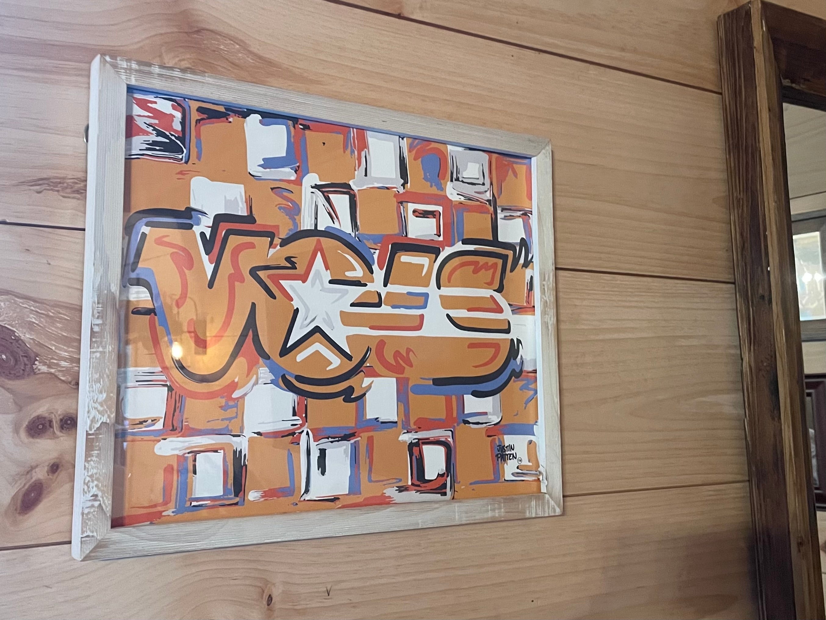 University of Tennessee 20" x 16" VOLS Canvas Rolled Print by Justin Patten