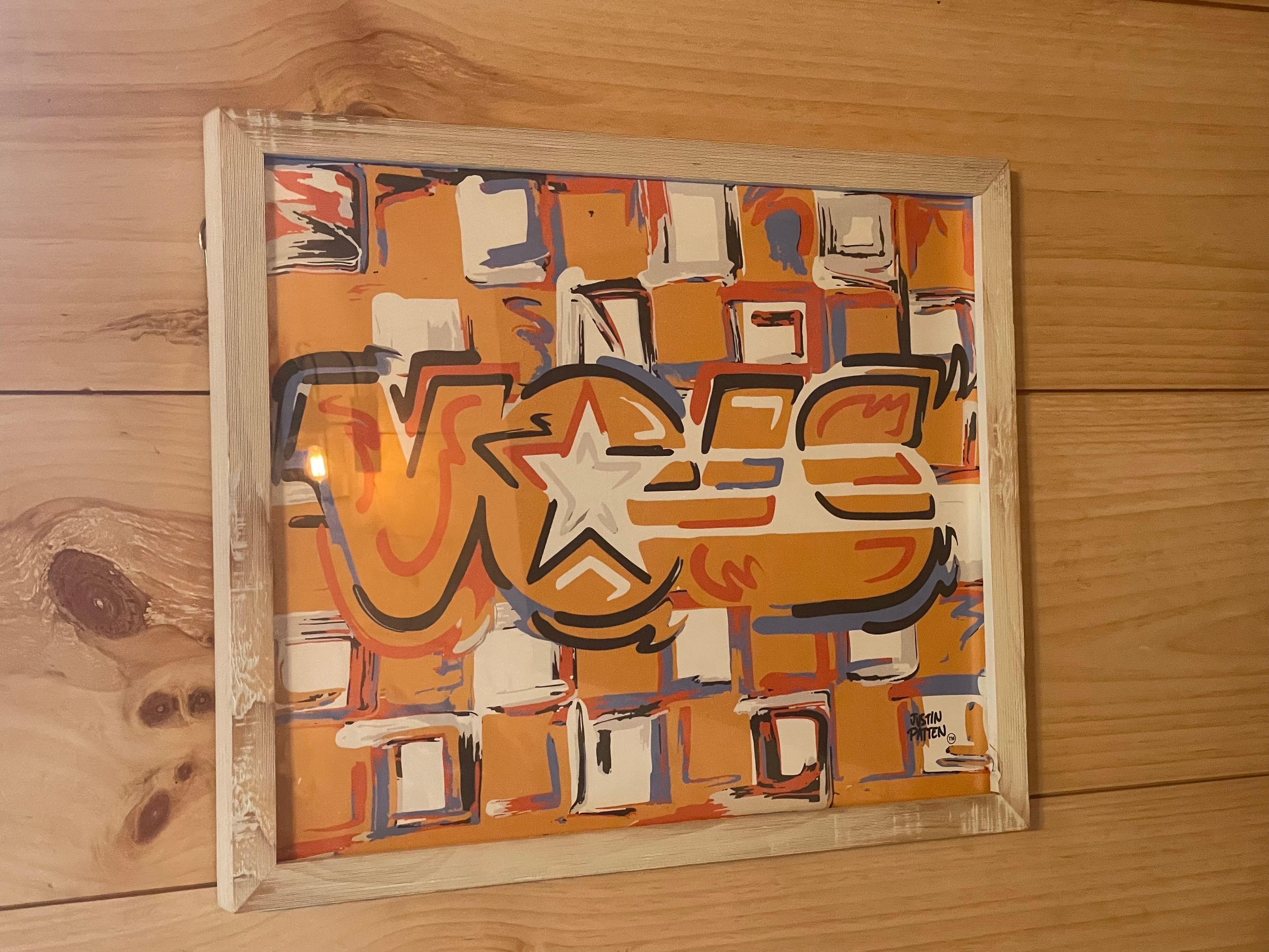 University of Tennessee 20" x 16" VOLS Canvas Rolled Print by Justin Patten