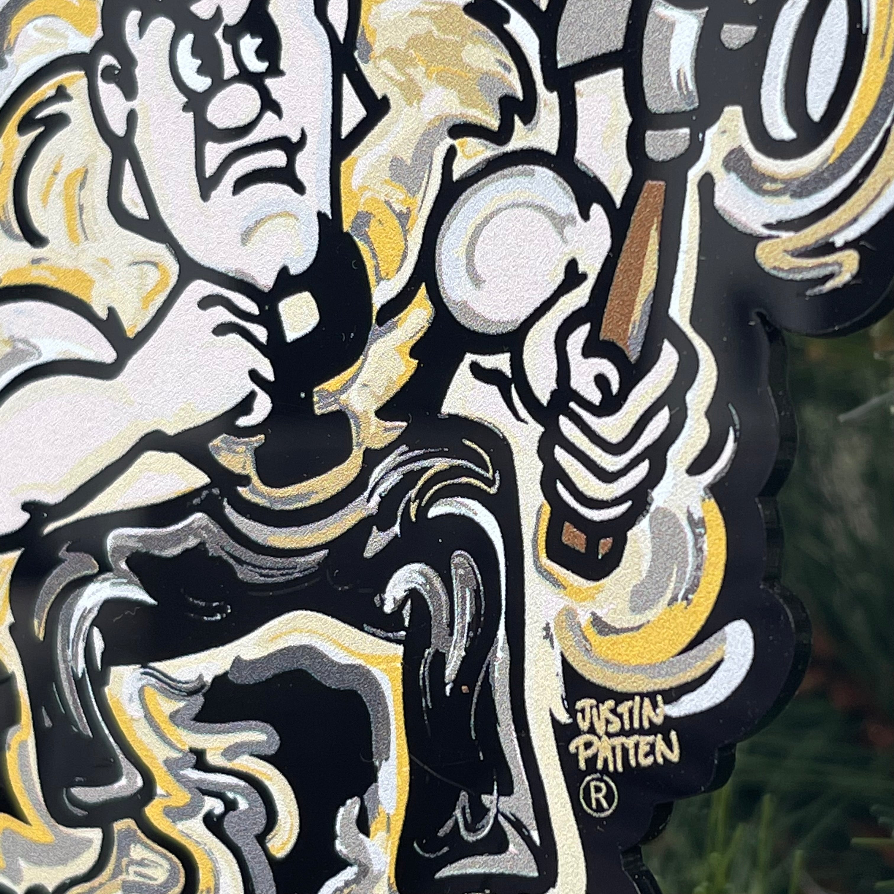 Purdue University Pete Ornament by Justin Patten