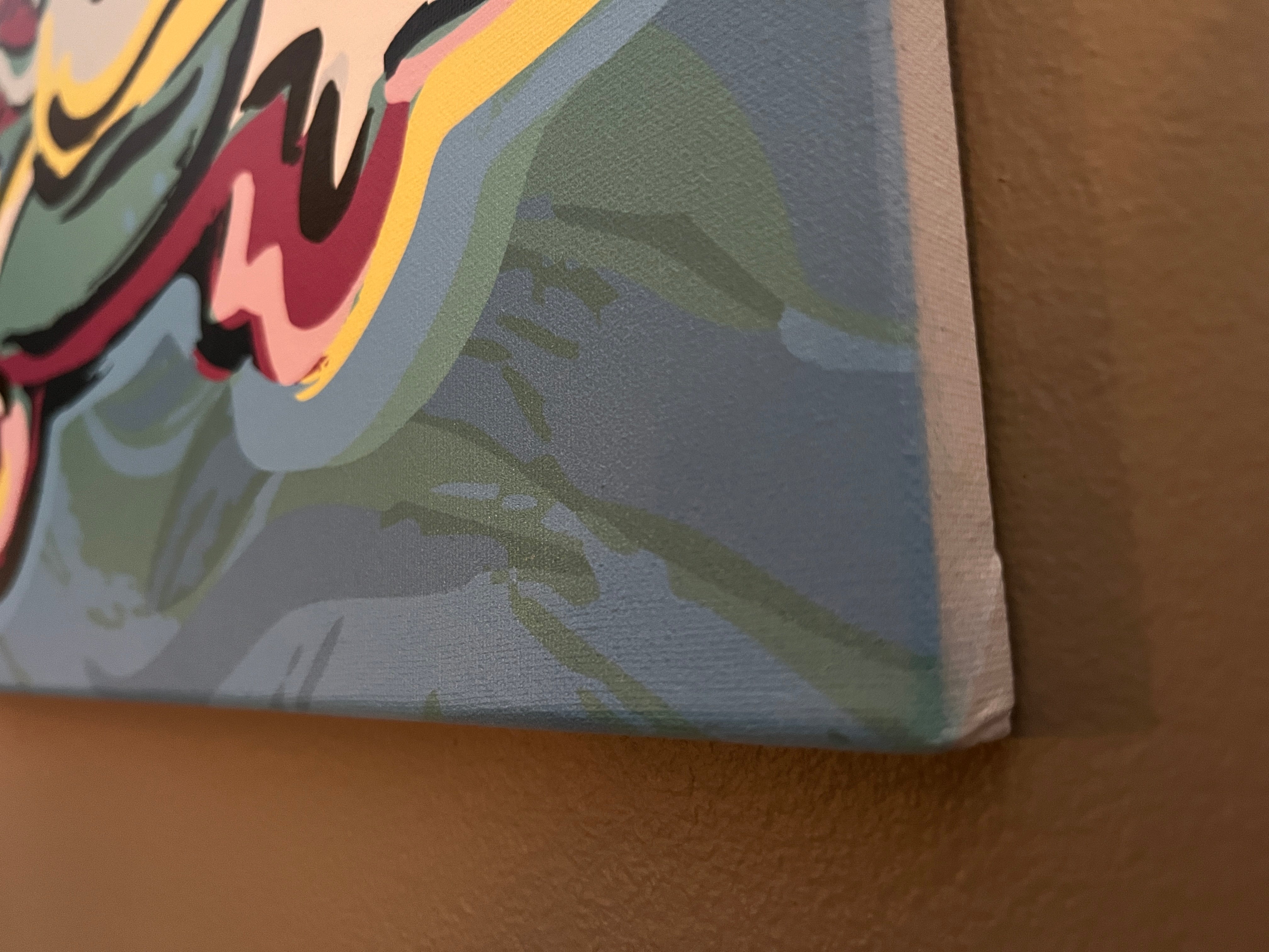 Axolotl 20"x16" Wrapped Canvas Print by Justin Patten