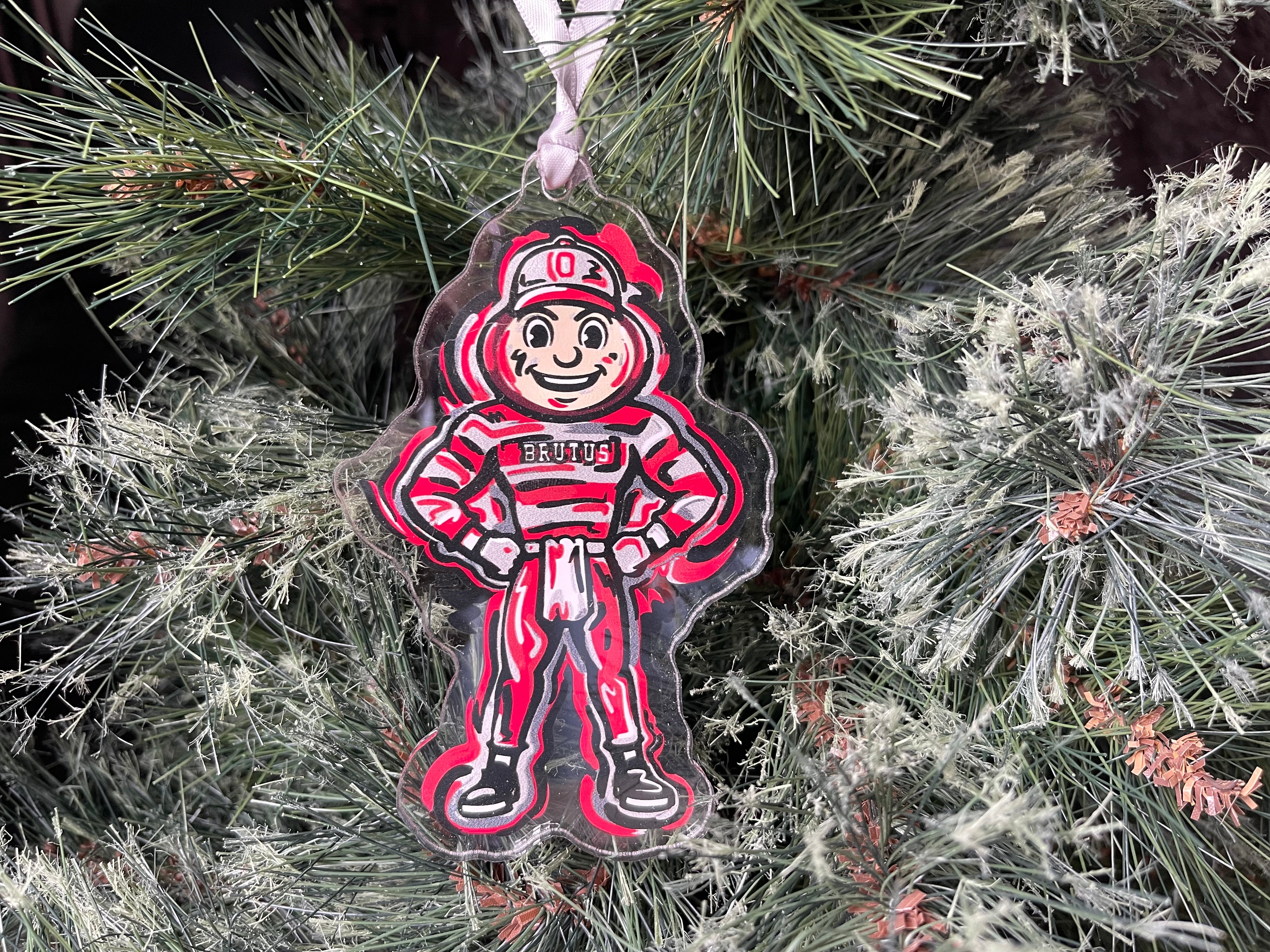 The Ohio State University New Burtus Ornament by Justin Patten