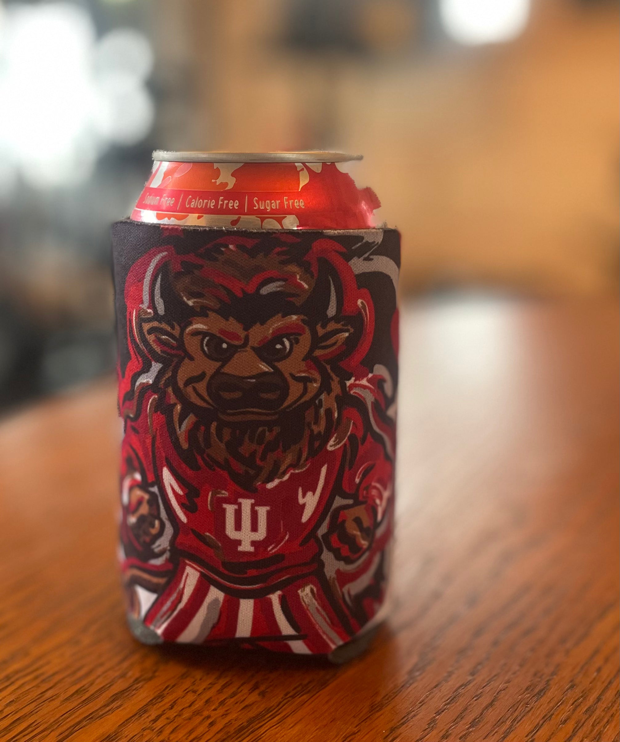 Indiana University Mascot Drink Sleeve by Justin Patten (x2) (IU)
