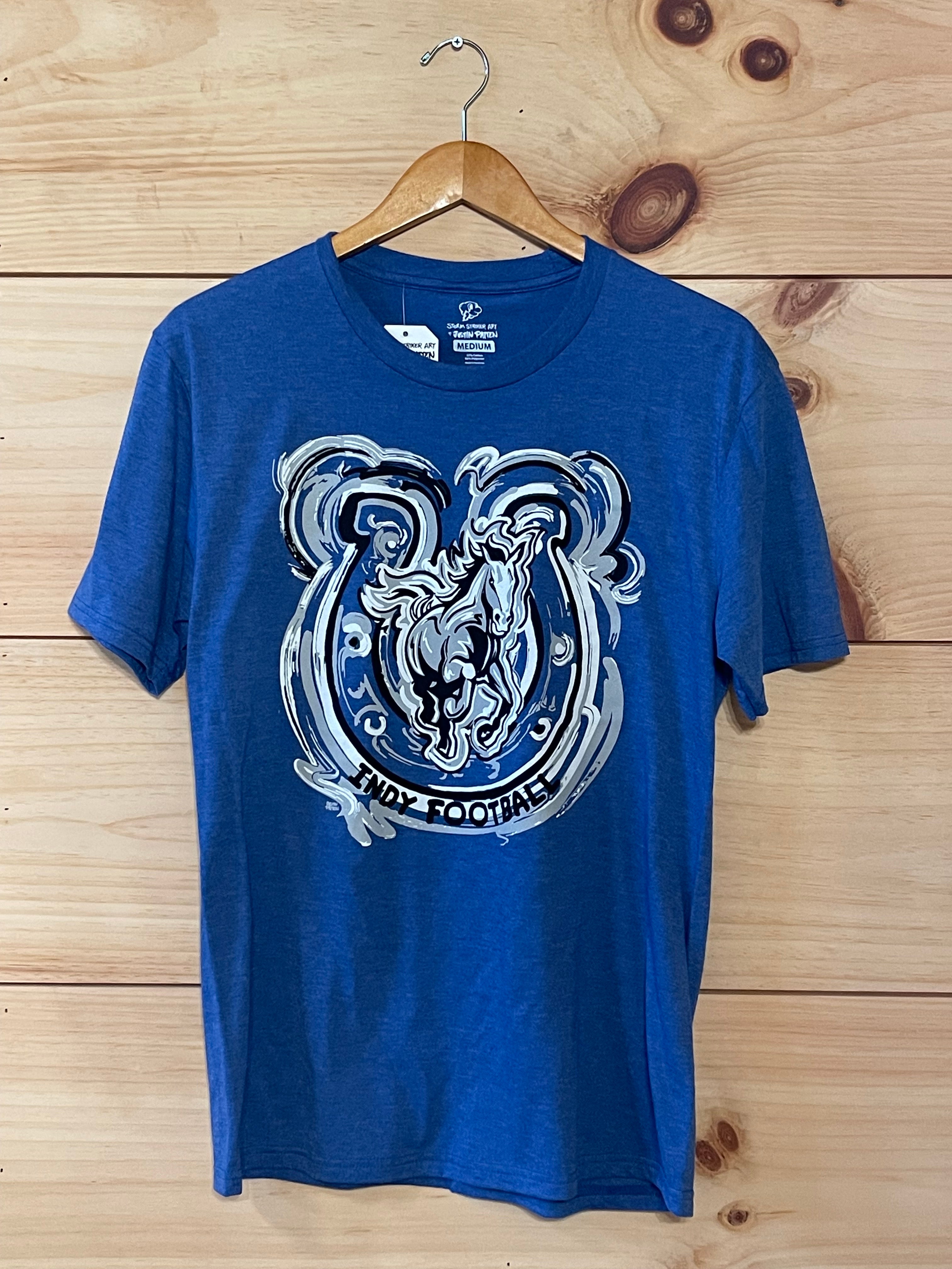 Indiana INDY Football Tee by Justin Patten