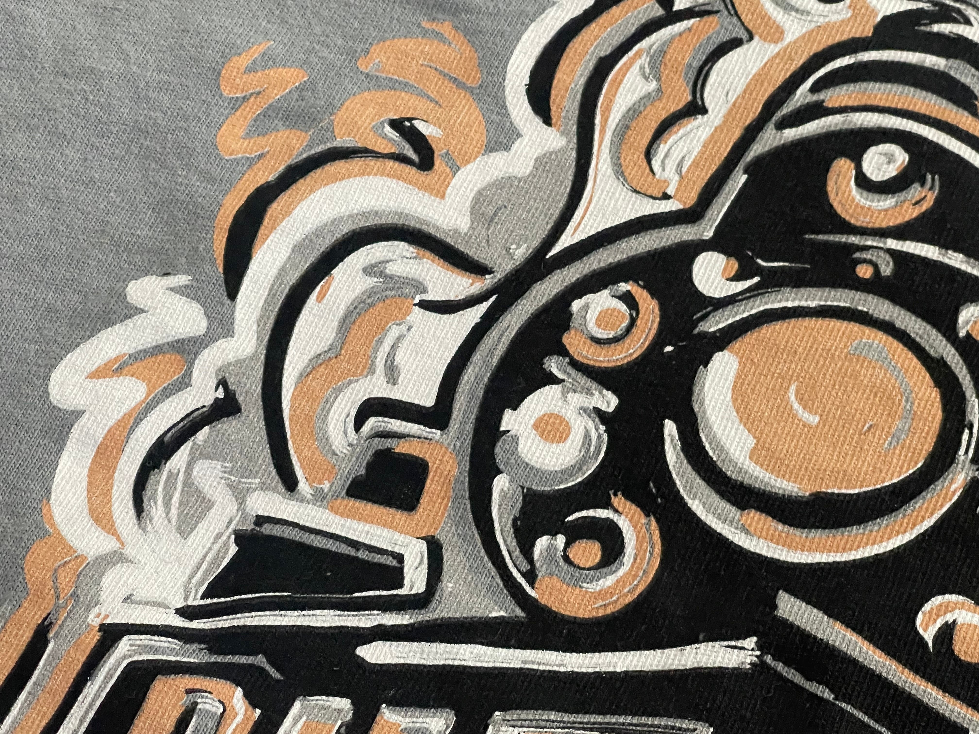 Purdue University Boilermaker Special Unisex Short Sleeve Grey Comfort Colors Tee by Justin Patten