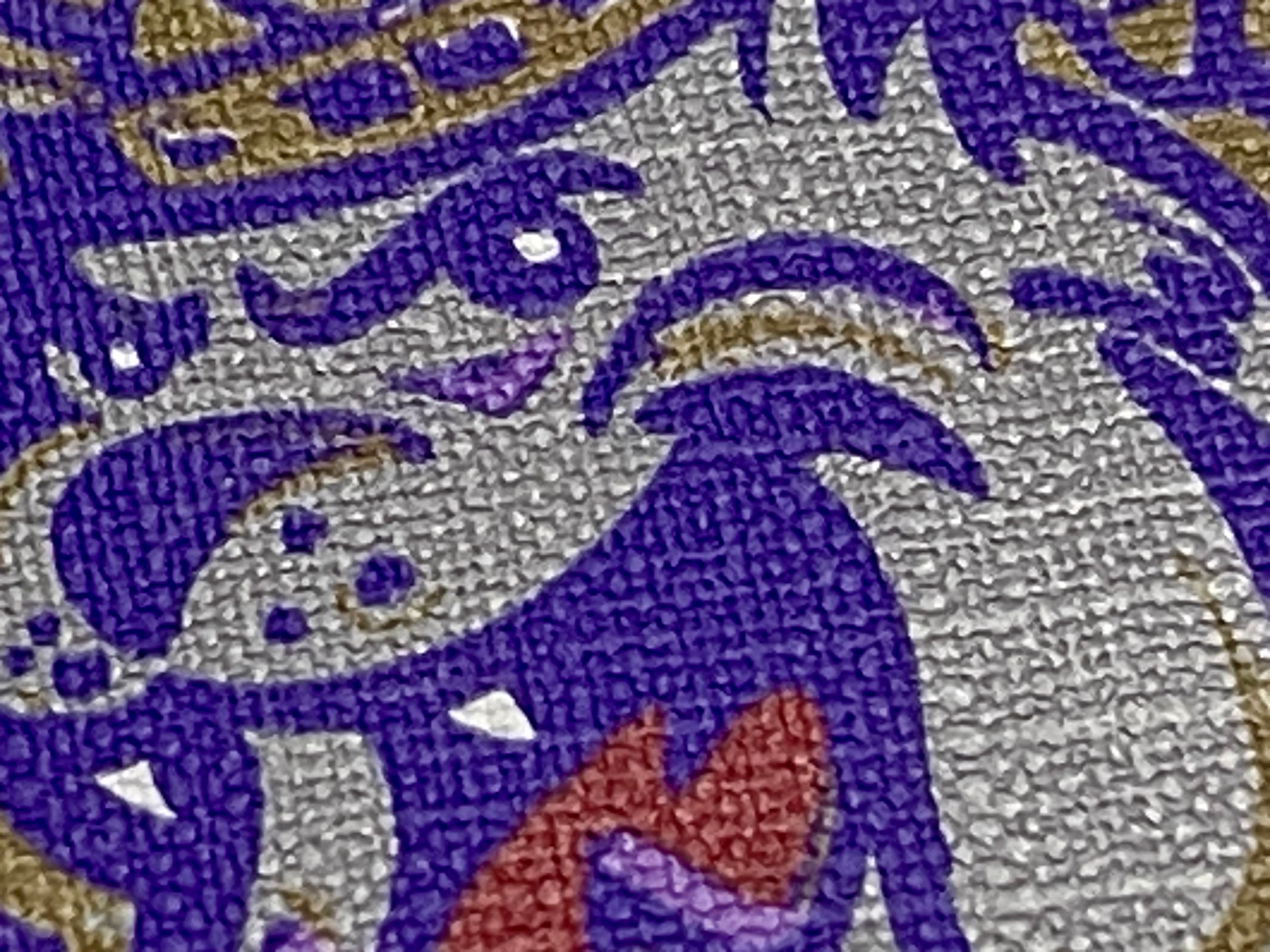 James Madison University Durable Sticker by Justin Patten (JMU)