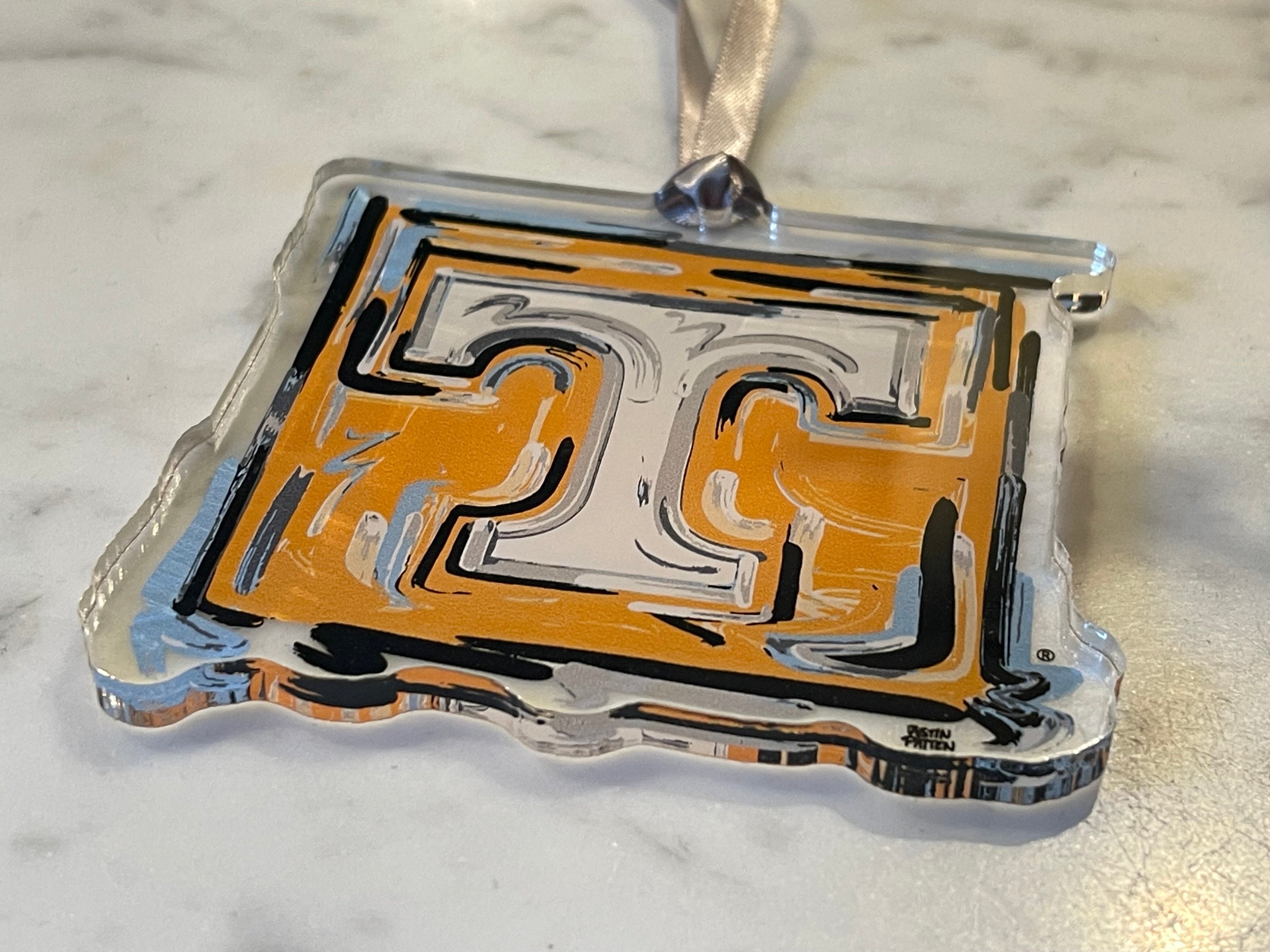 University of Tennessee "T" Ornament by Justin Patten