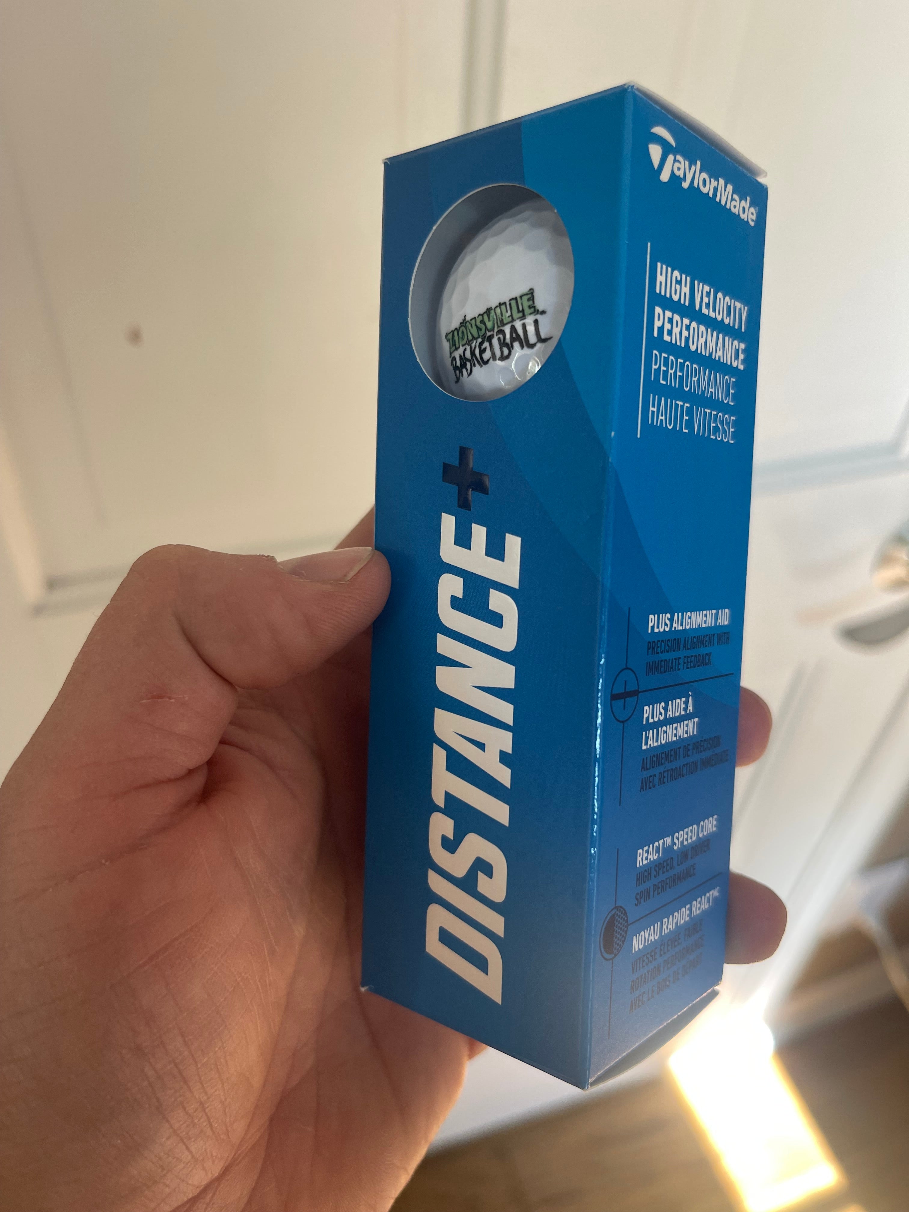 JR Zionsville Basketball Golf Balls x 194 Boxes