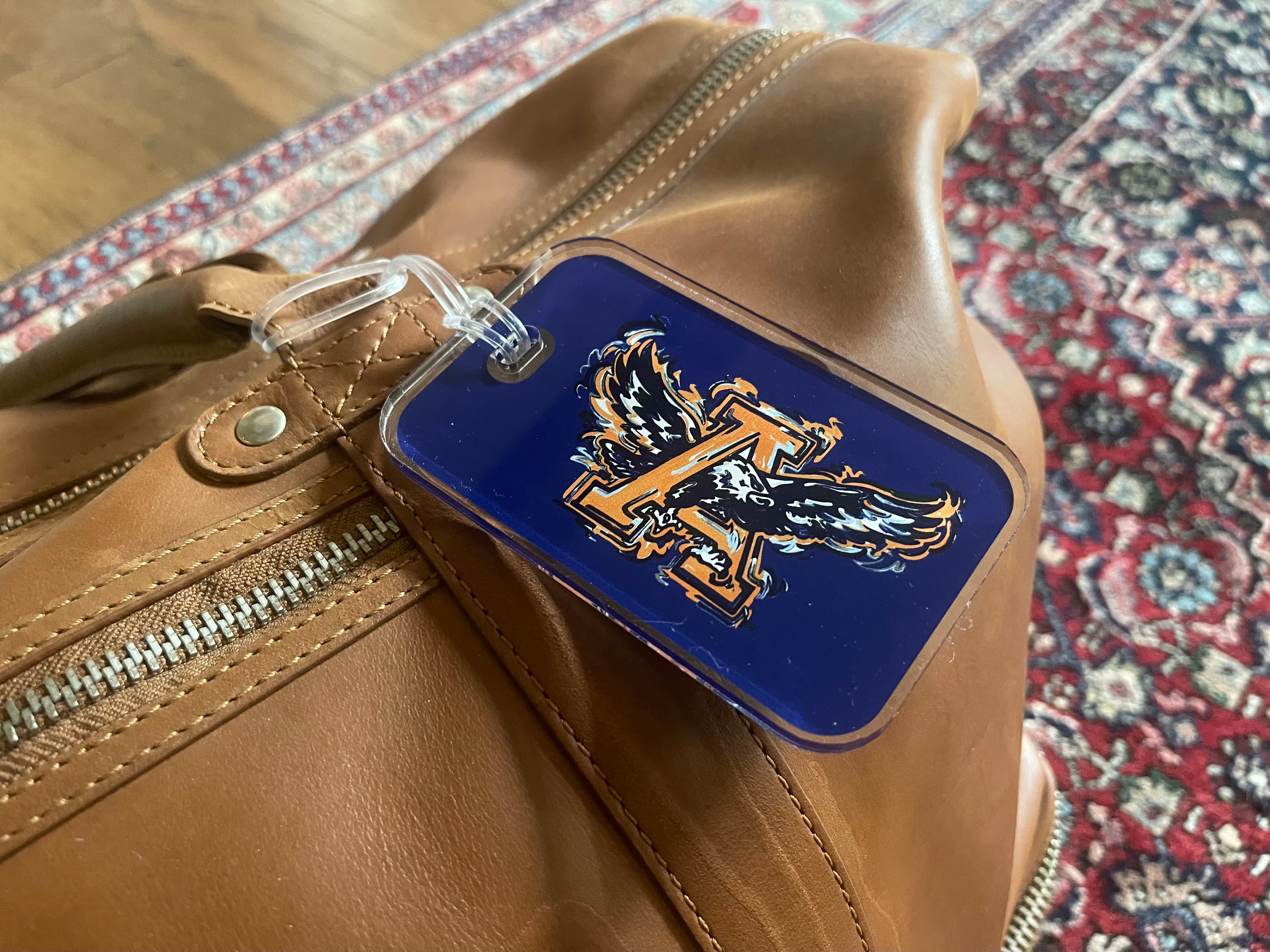 Auburn University Bag Tag by Justin Patten