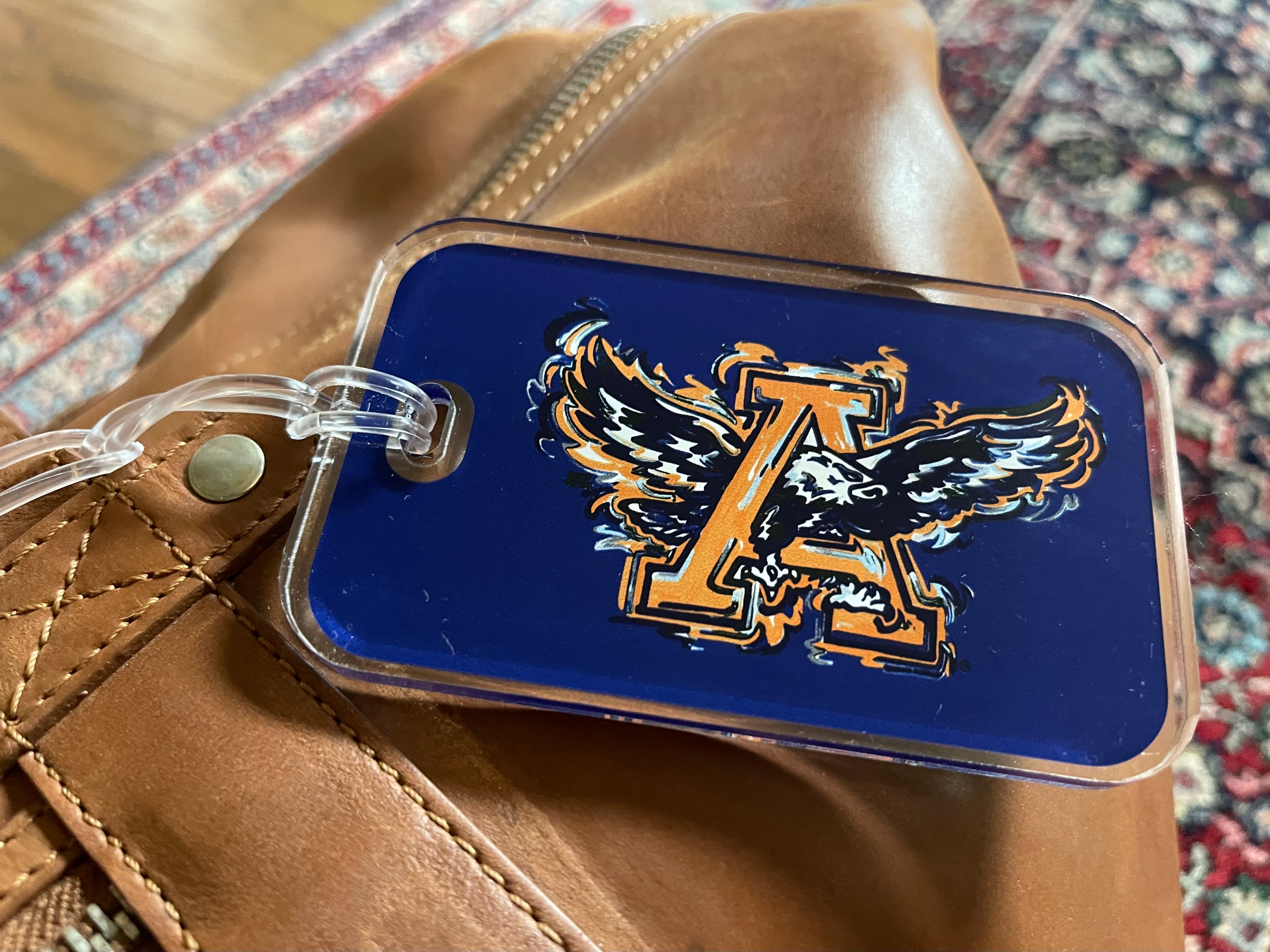Auburn University Bag Tag by Justin Patten