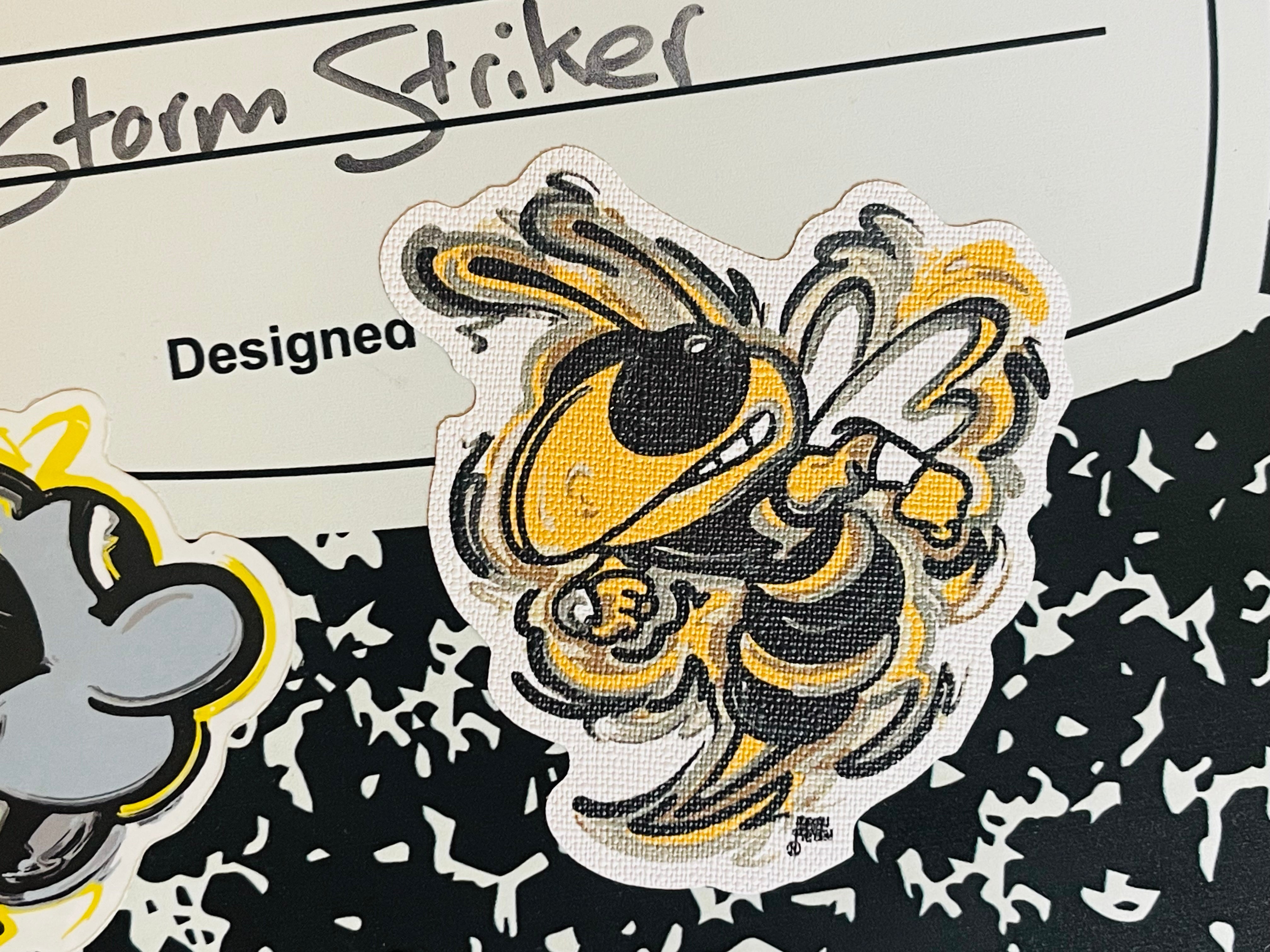 Georgia Tech University Buzz Logo Durable Sticker by Justin Patten