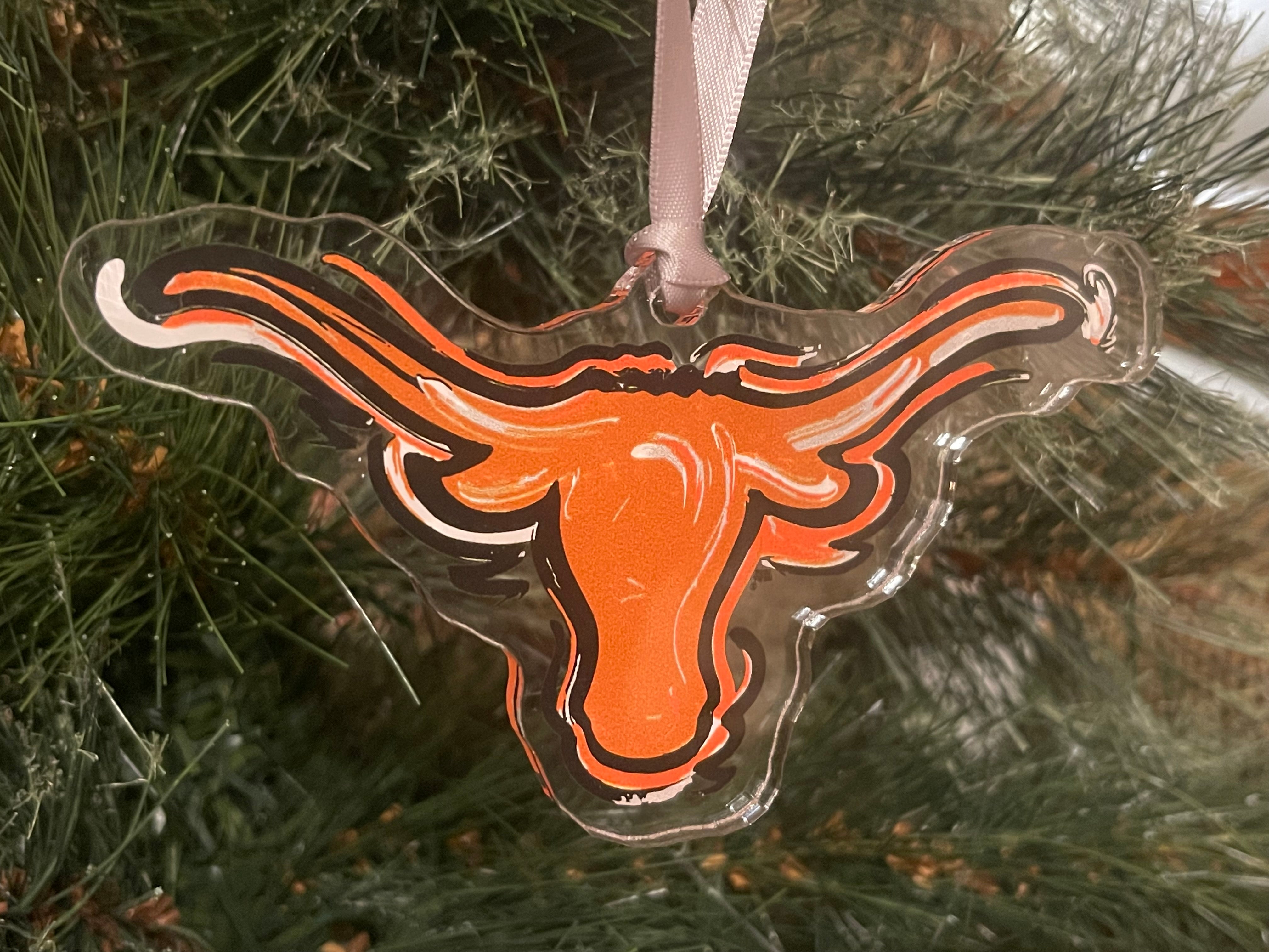 University of Texas Longhorns Ornament by Justin Patten