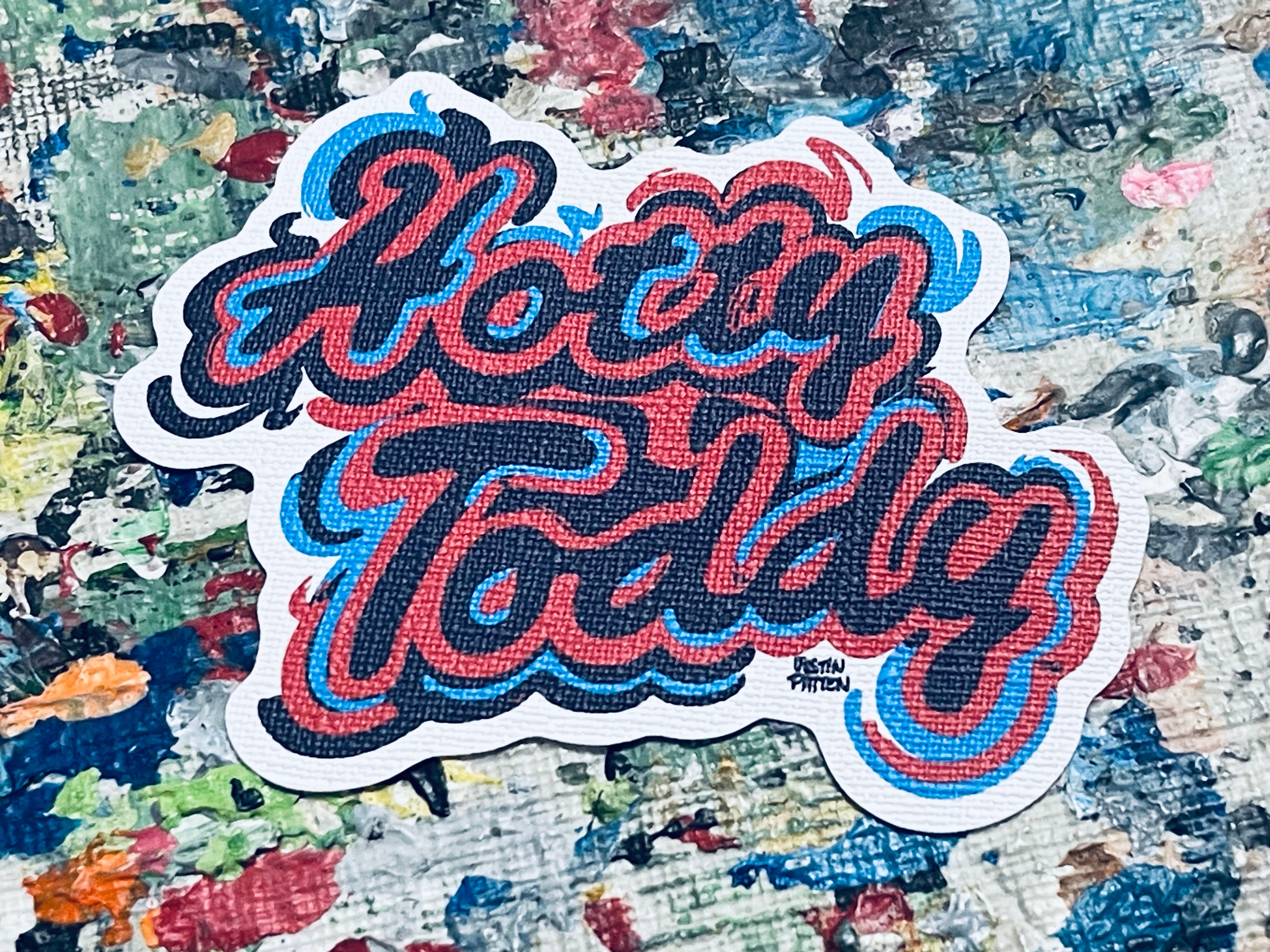 University of Mississippi Ole Miss Hotty Toddy Durable Sticker by Justin Patten