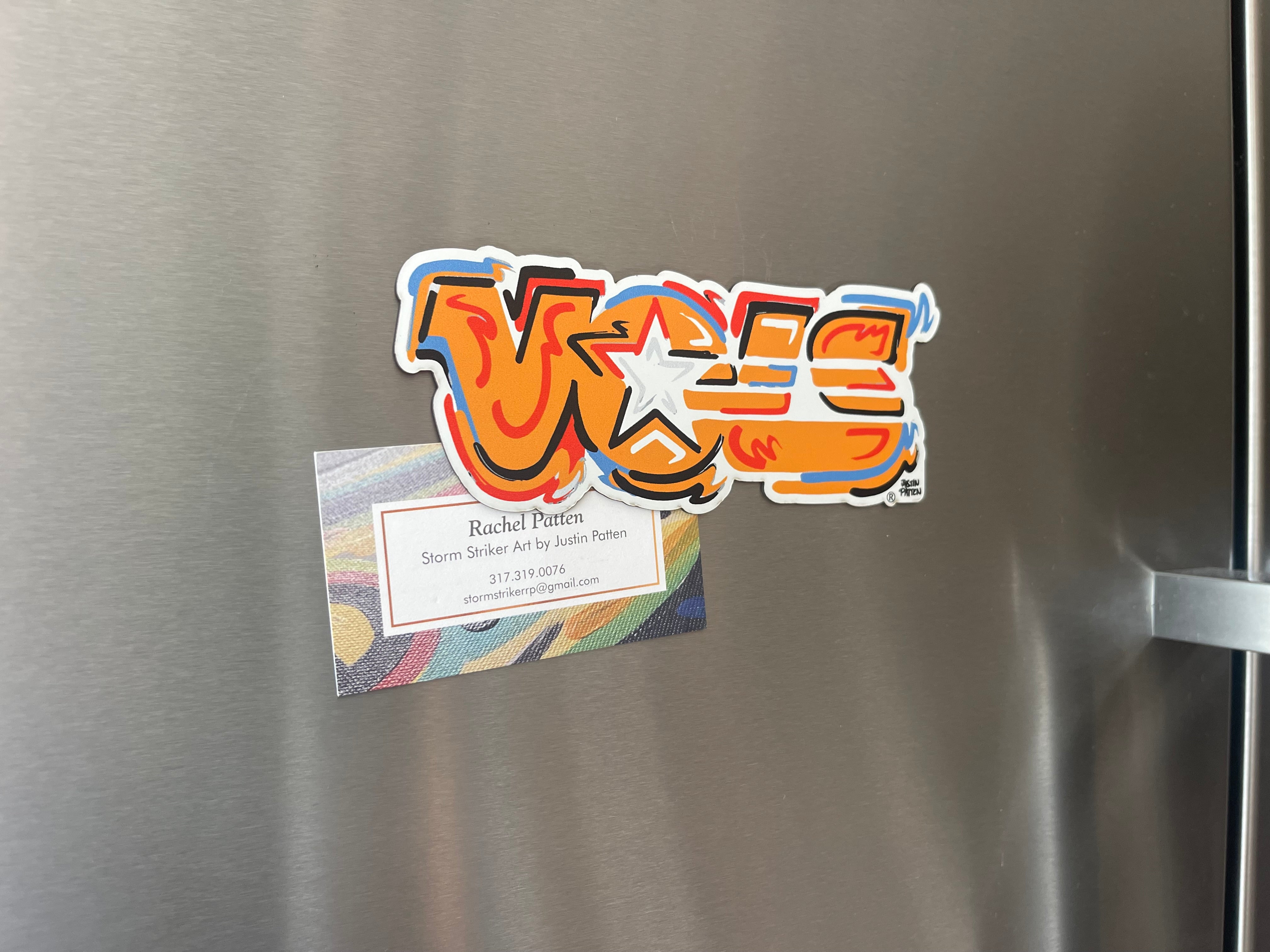 University of Tennessee VOLS Magnet by Justin Patten