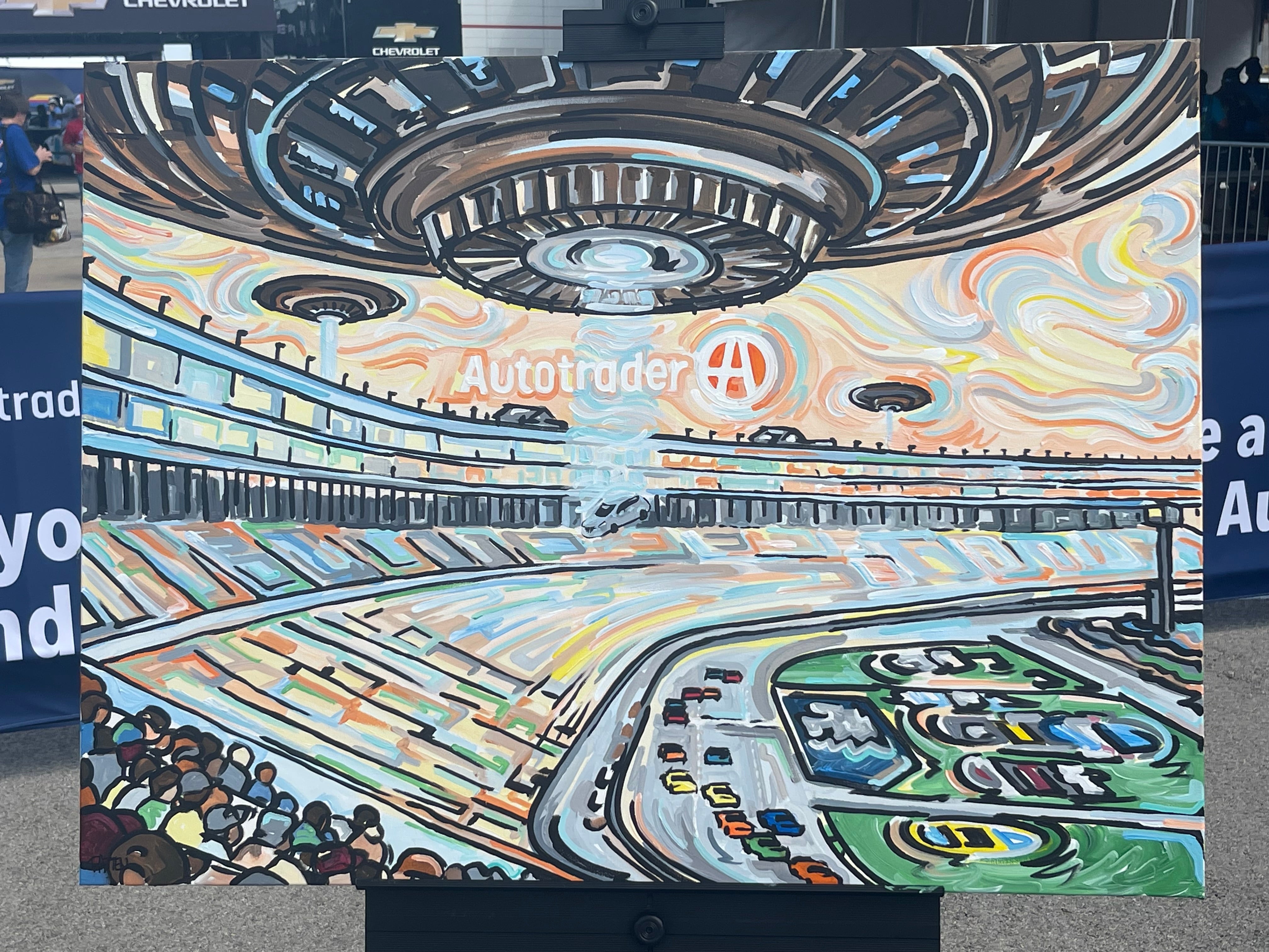 Custom Painting of Your Logo by Justin Patten (Multiple Sizes, Original Painting, Your Logo)