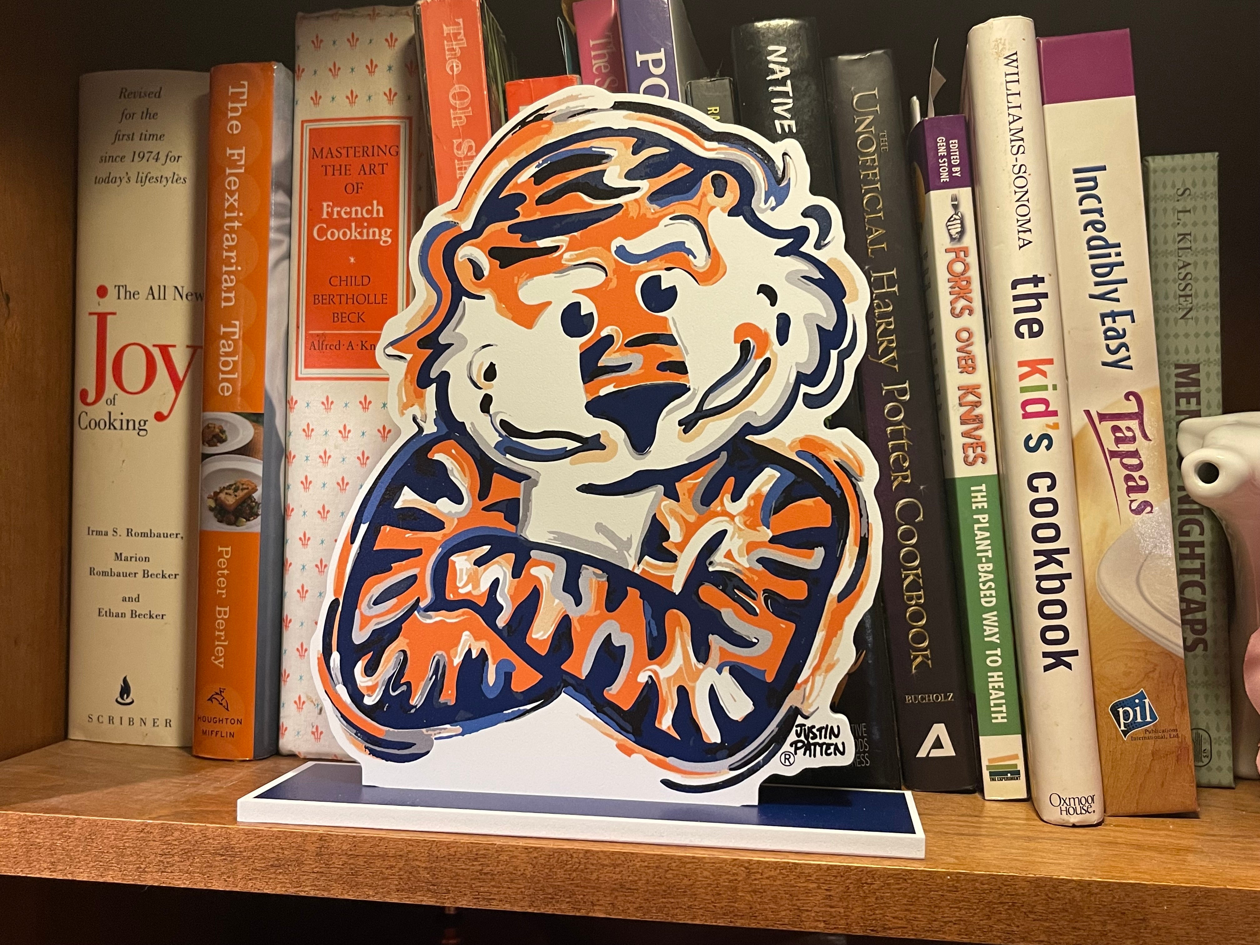Auburn University Aubie Standee by Justin Patten