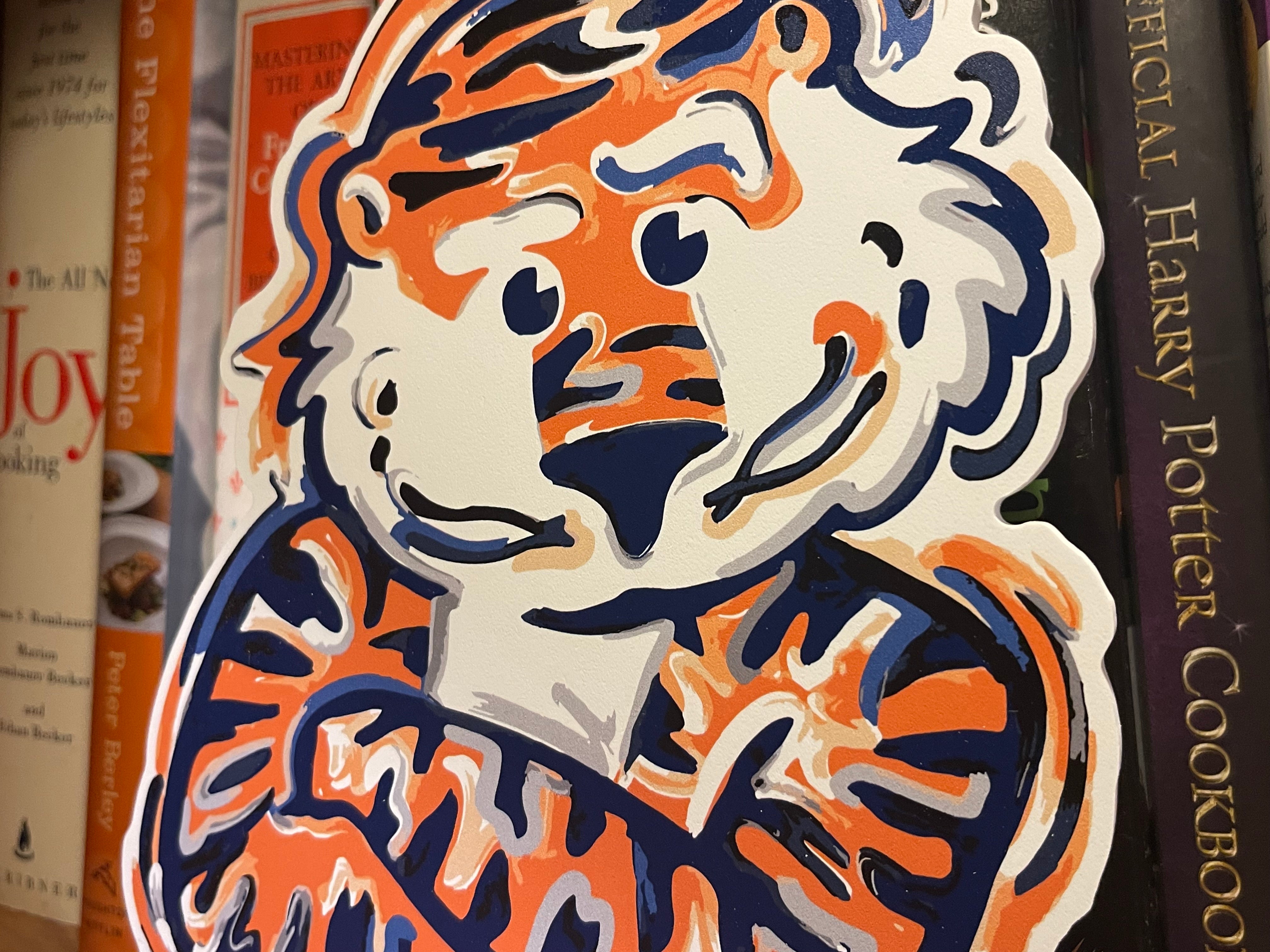 Auburn University Aubie Standee by Justin Patten