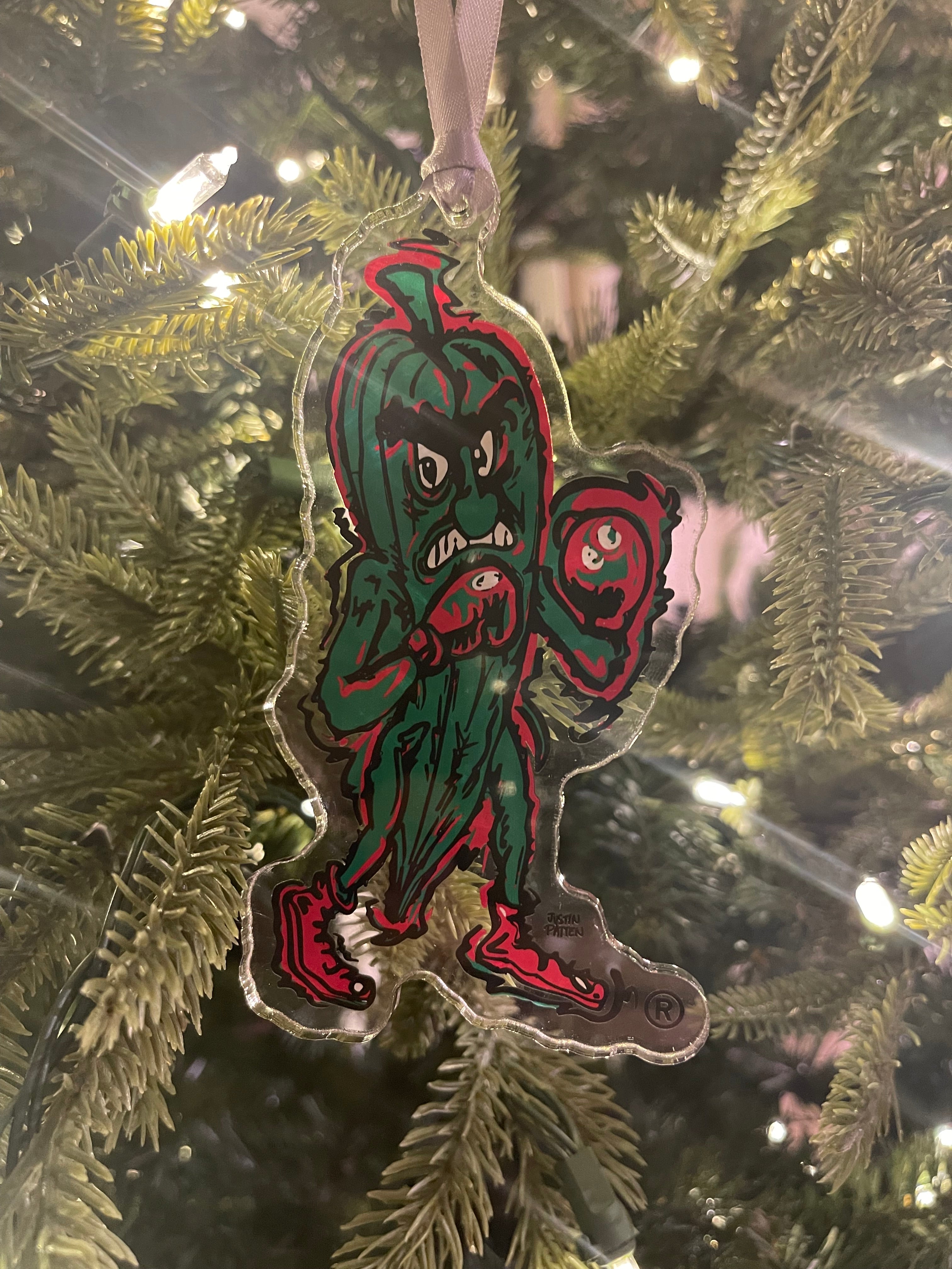 Delta State University Mascot Ornament by Justin Patten