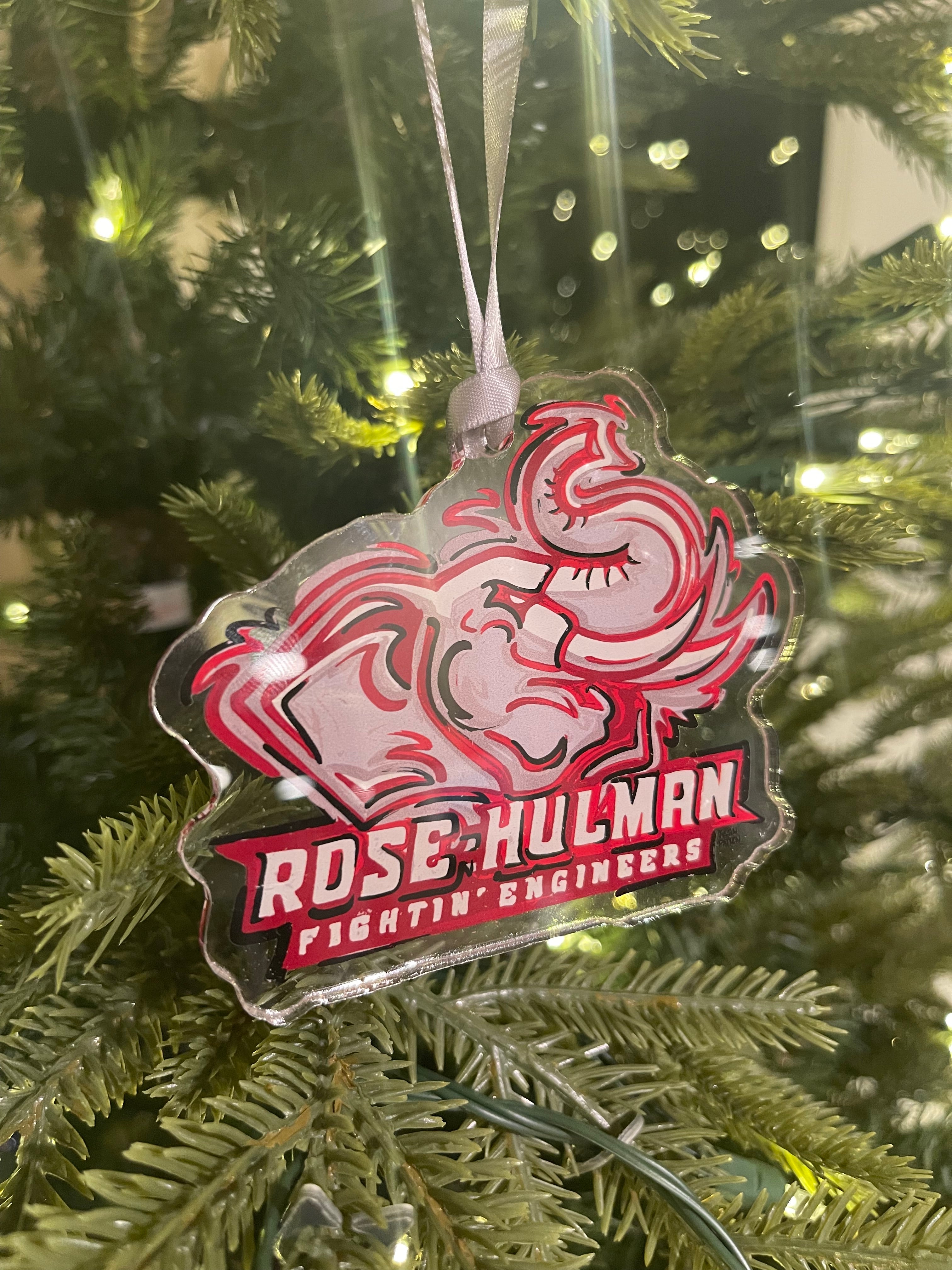 Rose-Hulman Institute of Technology Ornament by Justin Patten