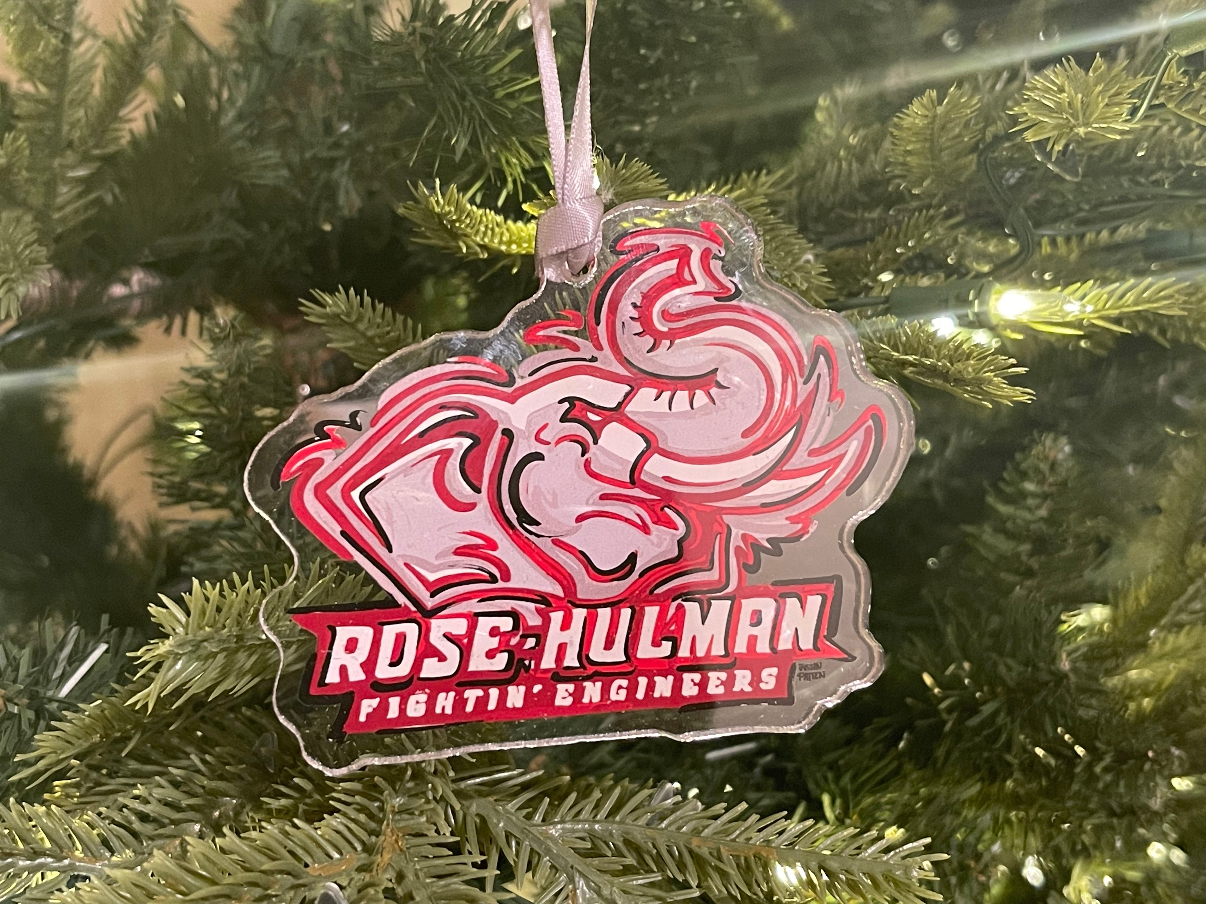 Rose-Hulman Institute of Technology Ornament by Justin Patten