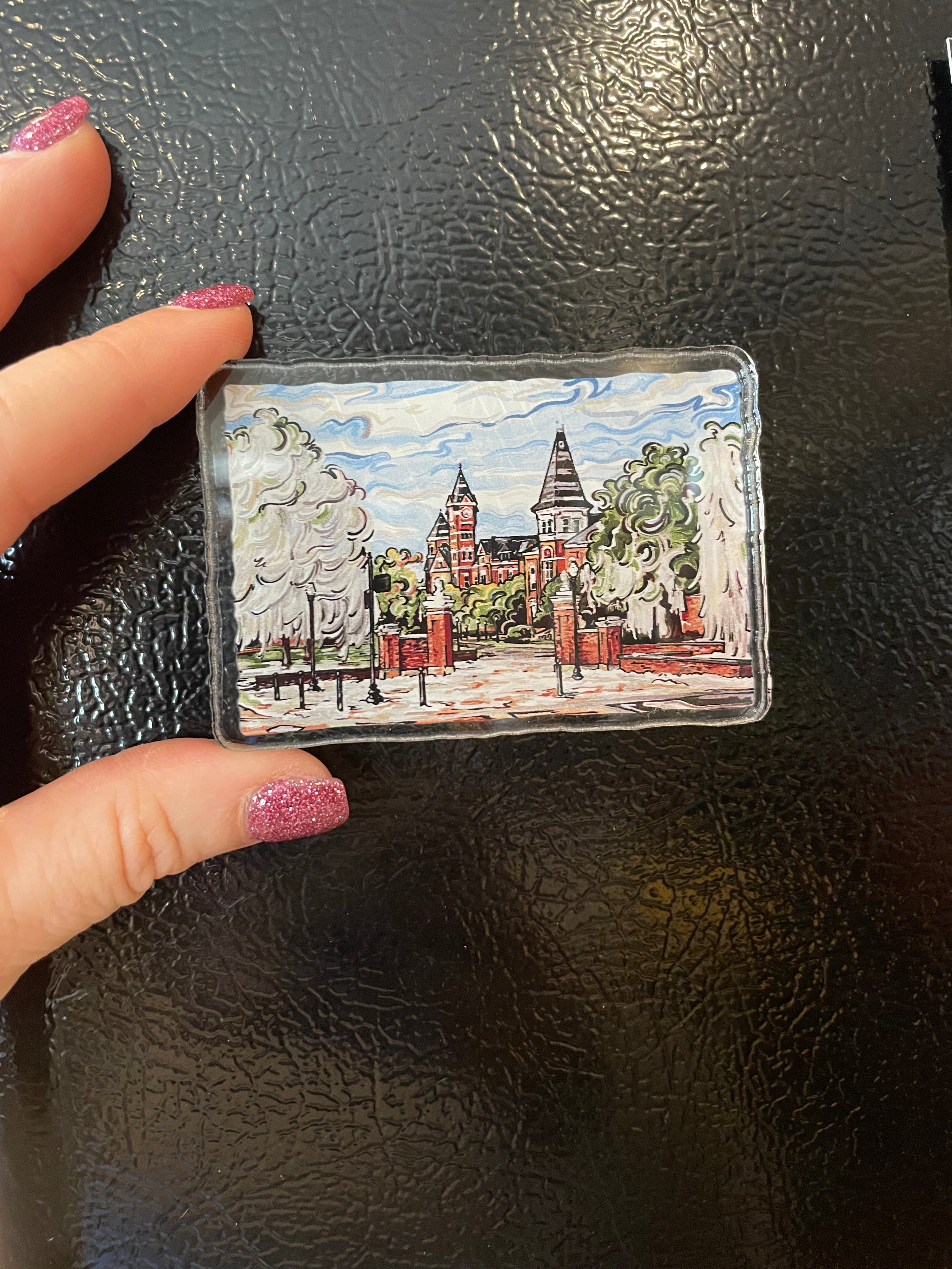 Auburn University Toomer’s Corner Magnet by Justin Patten
