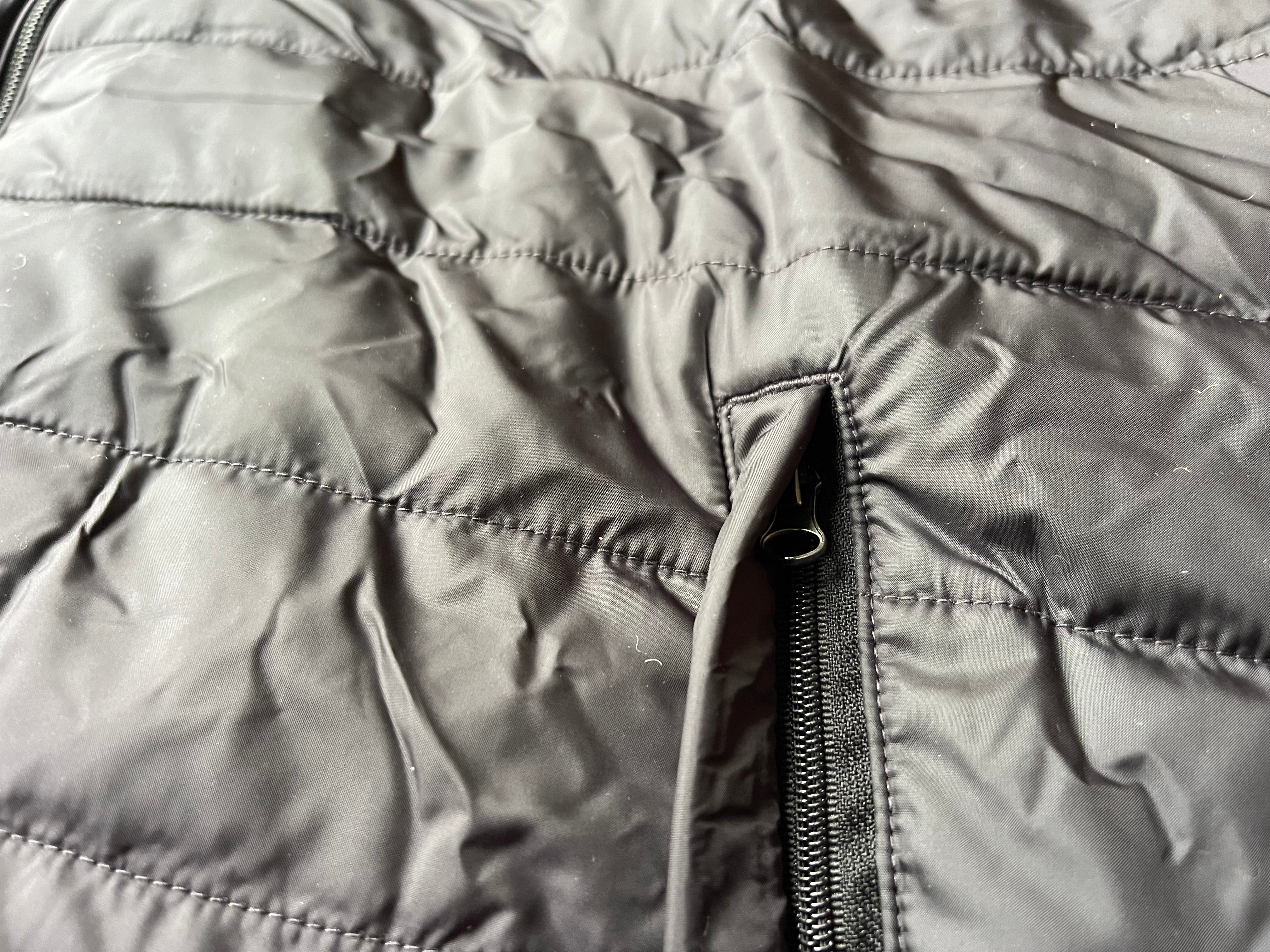 Indianapolis Motor Speedway Wing and Wheel Zip Up Packable Jacket by Justin Patten (Black)