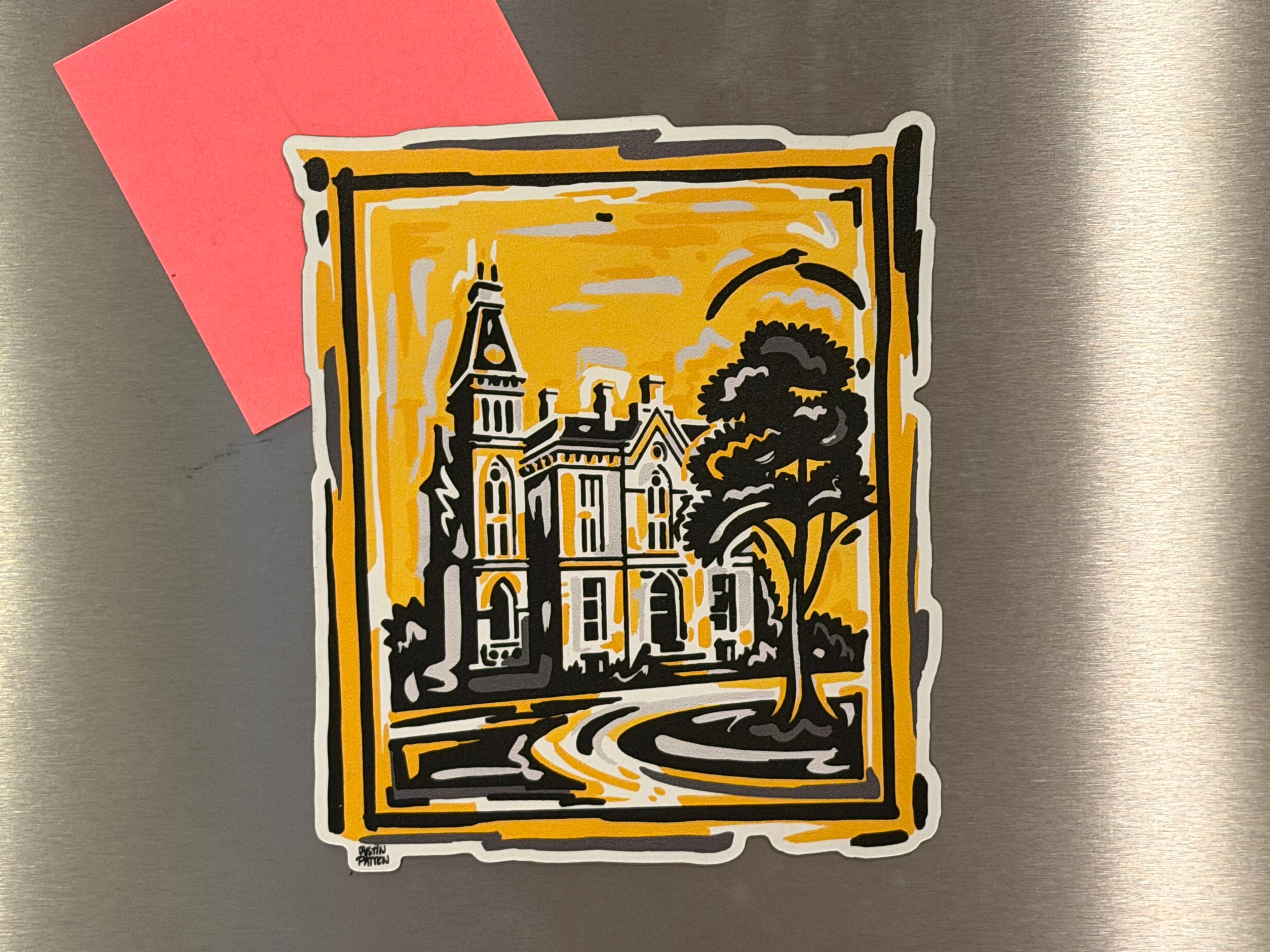 DePauw University East College Magnet by Justin Patten (Tigers, Greencastle)