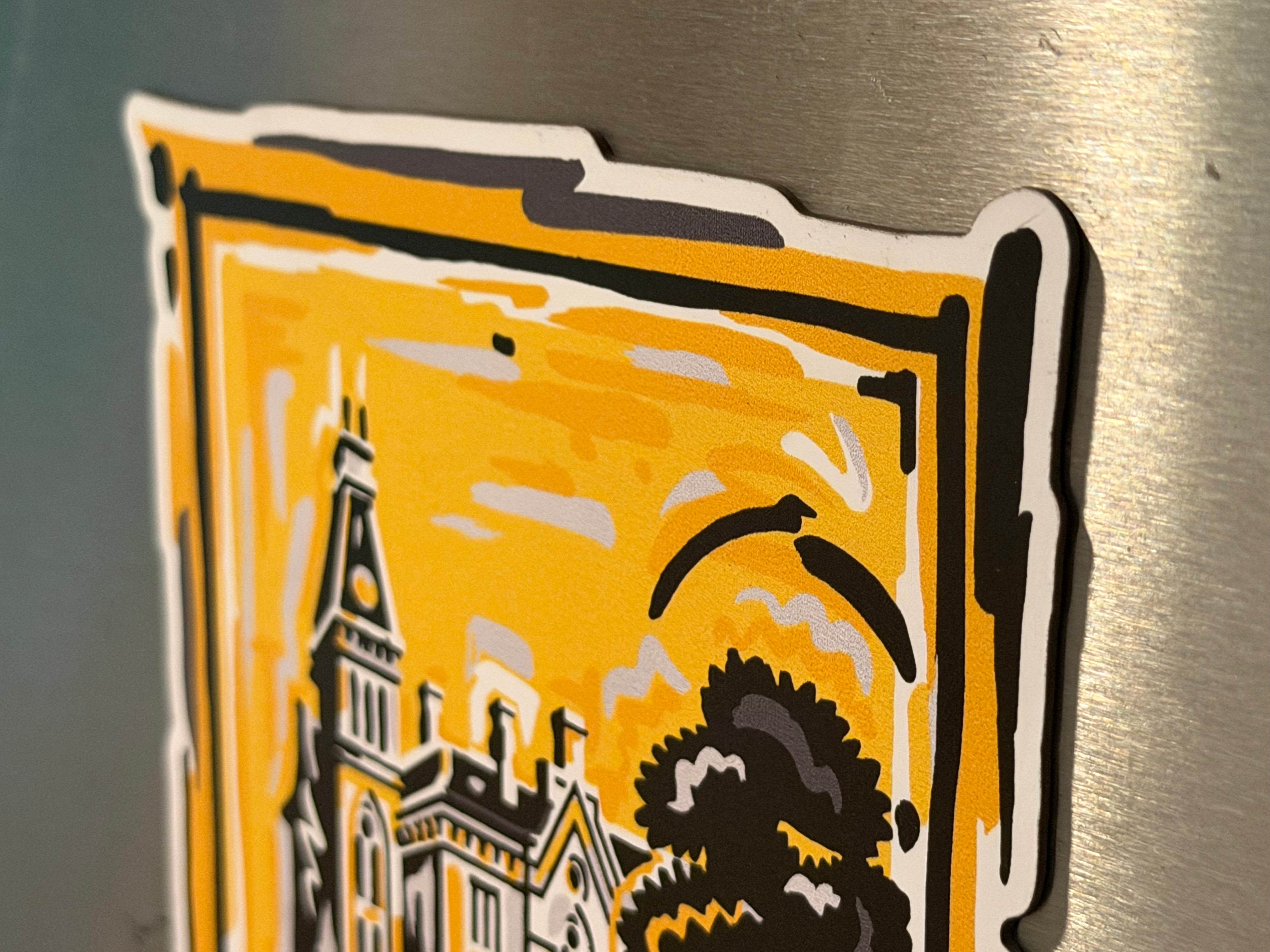DePauw University East College Magnet by Justin Patten (Tigers, Greencastle)