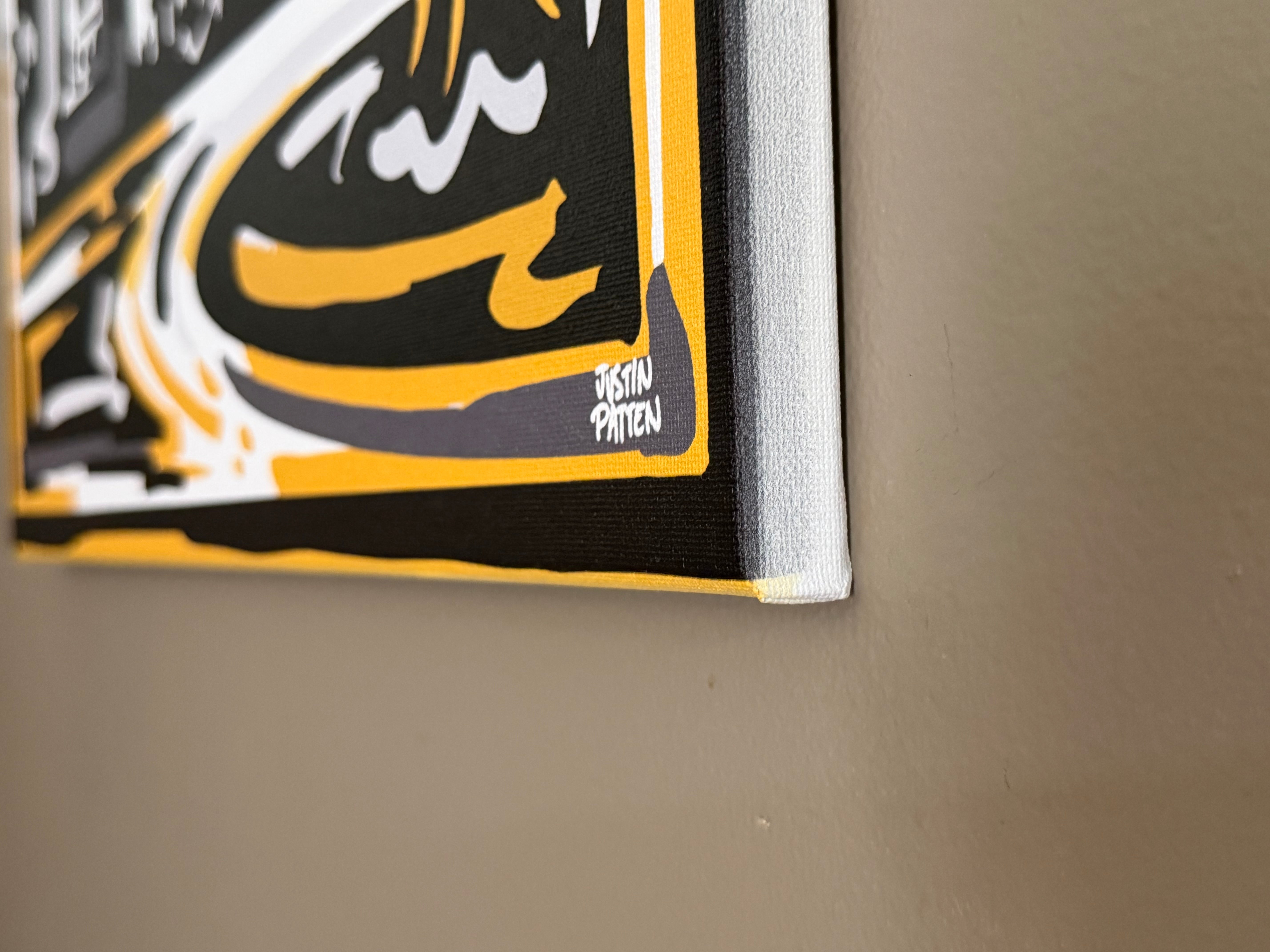 DePauw University East College 16" x 20" Wrapped Print by Justin Patten (Tigers, Greencastle)