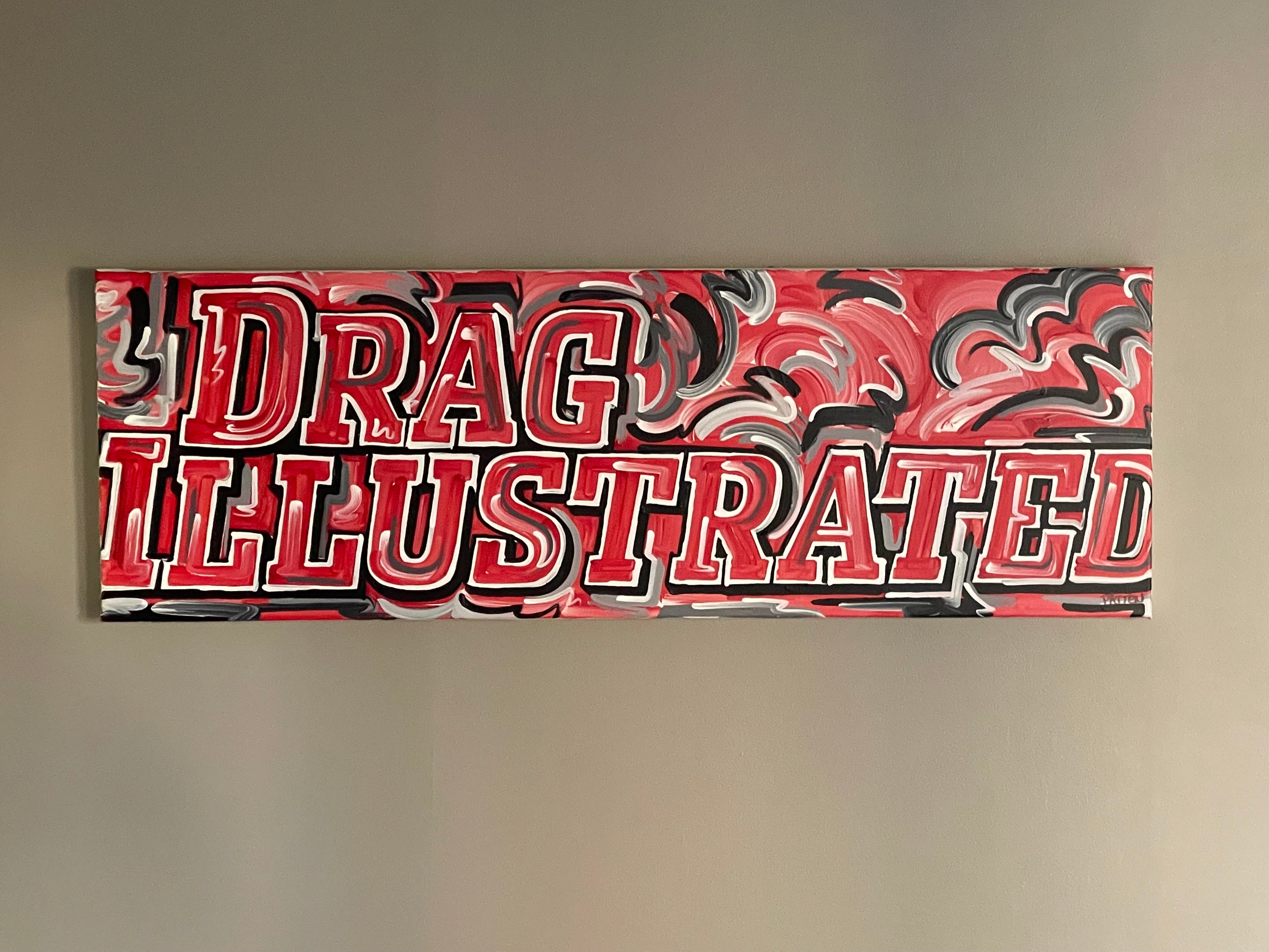 Custom Painting of Your Logo by Justin Patten (Multiple Sizes, Original Painting, Your Logo)