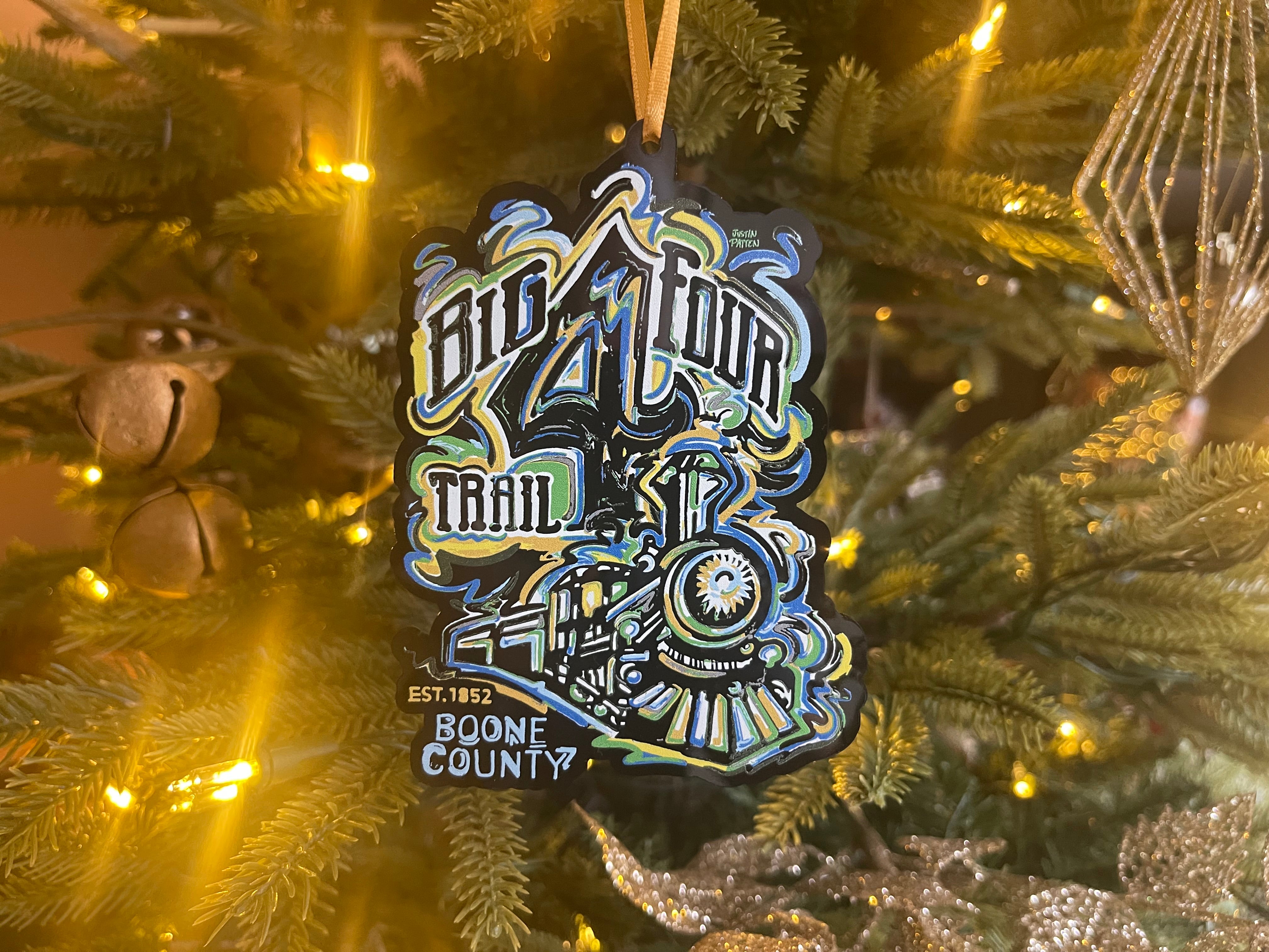 Big 4 Rail Trail Ornament by Justin Patten