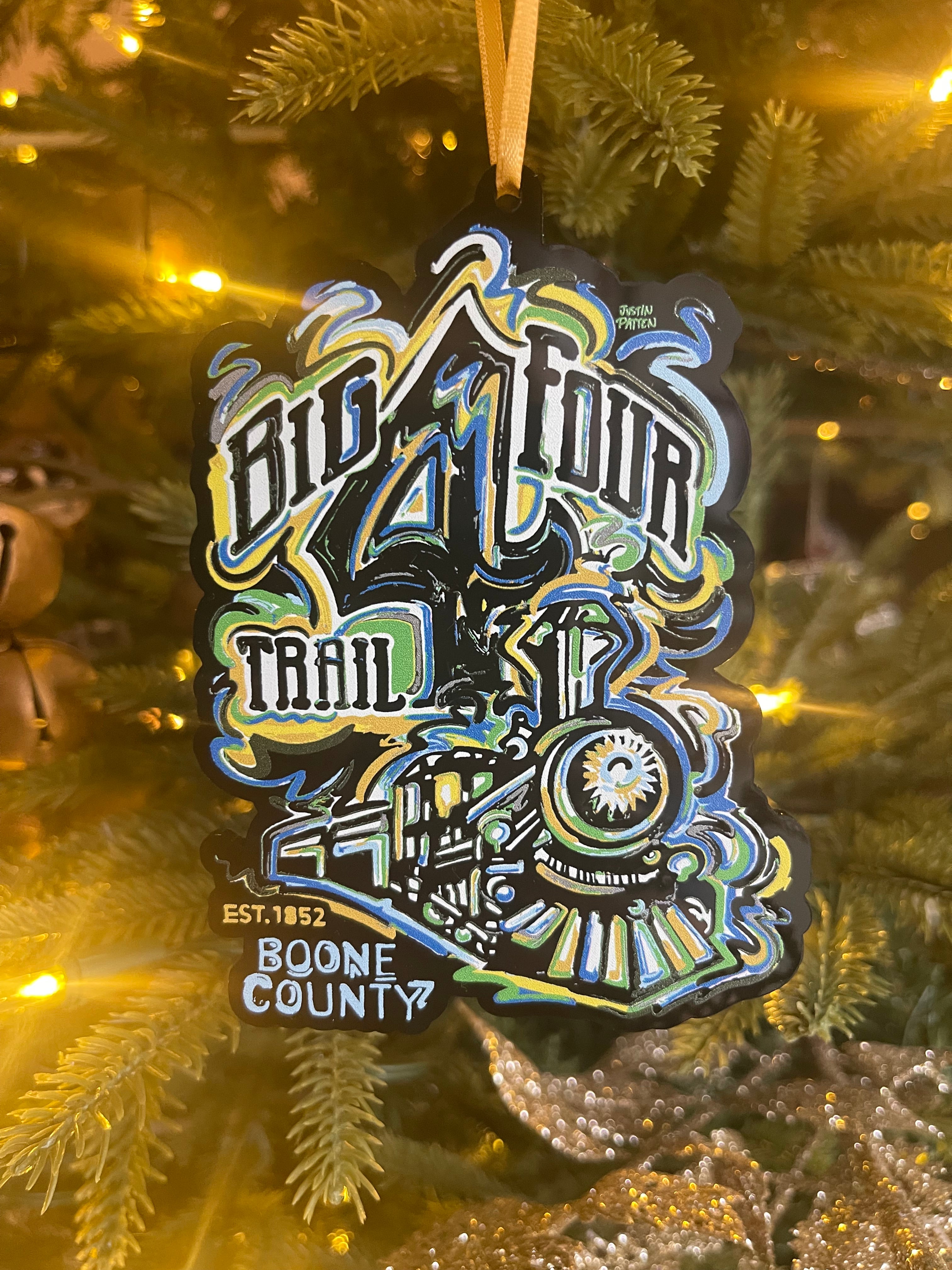 Big 4 Rail Trail Ornament by Justin Patten
