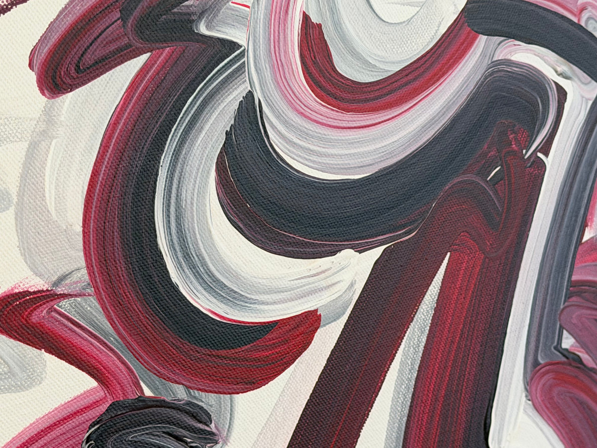 (Original Painting) University of Alabama A Painting by Justin Patten 24x30 (Crimson Tide, Roll Tide, Tuscaloosa, CLC)