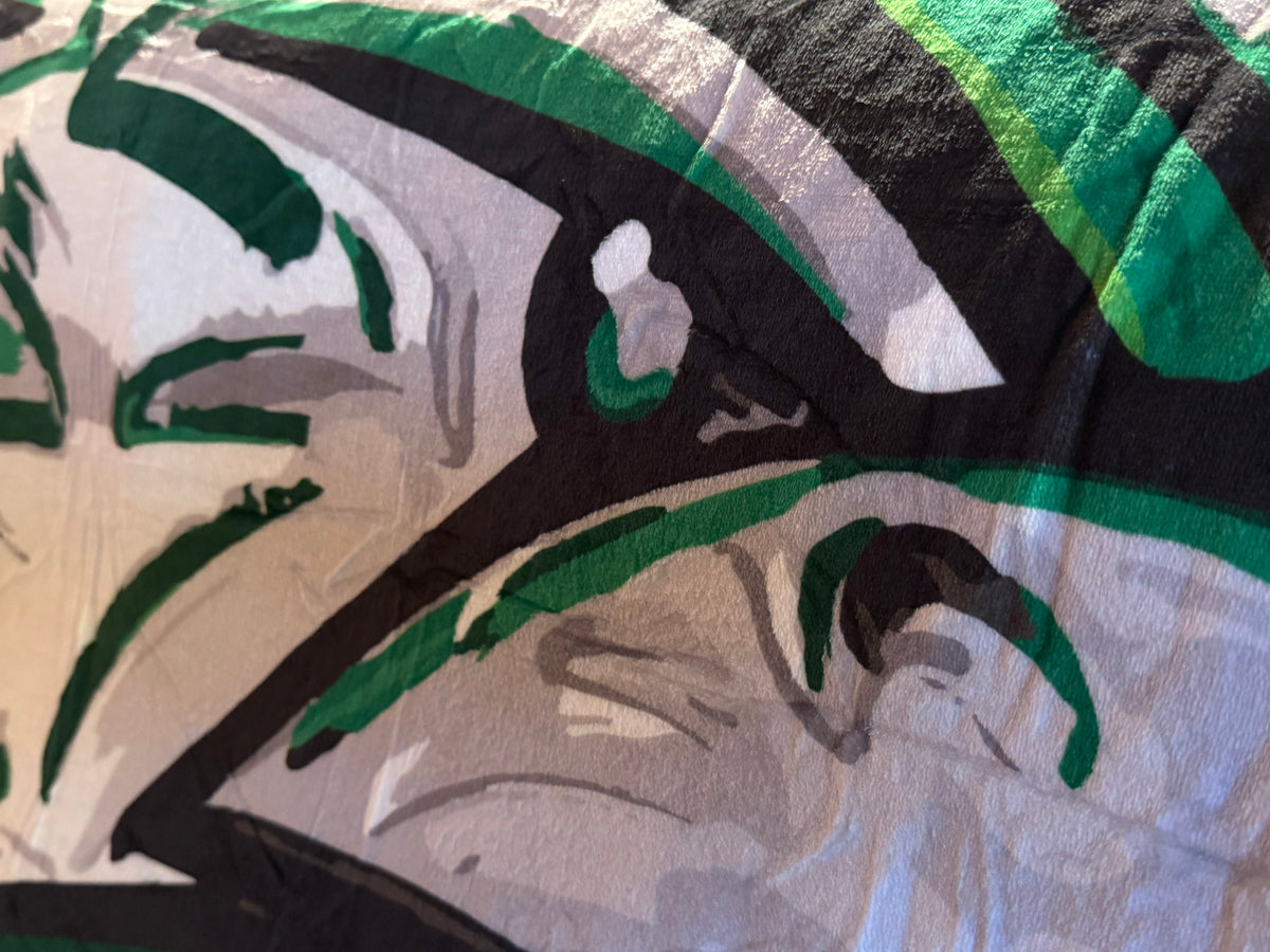 Zionsville Eagle Full Color Polyester Fuzzy Blanket by Justin Patten (Zionsville, Indiana, Warm)