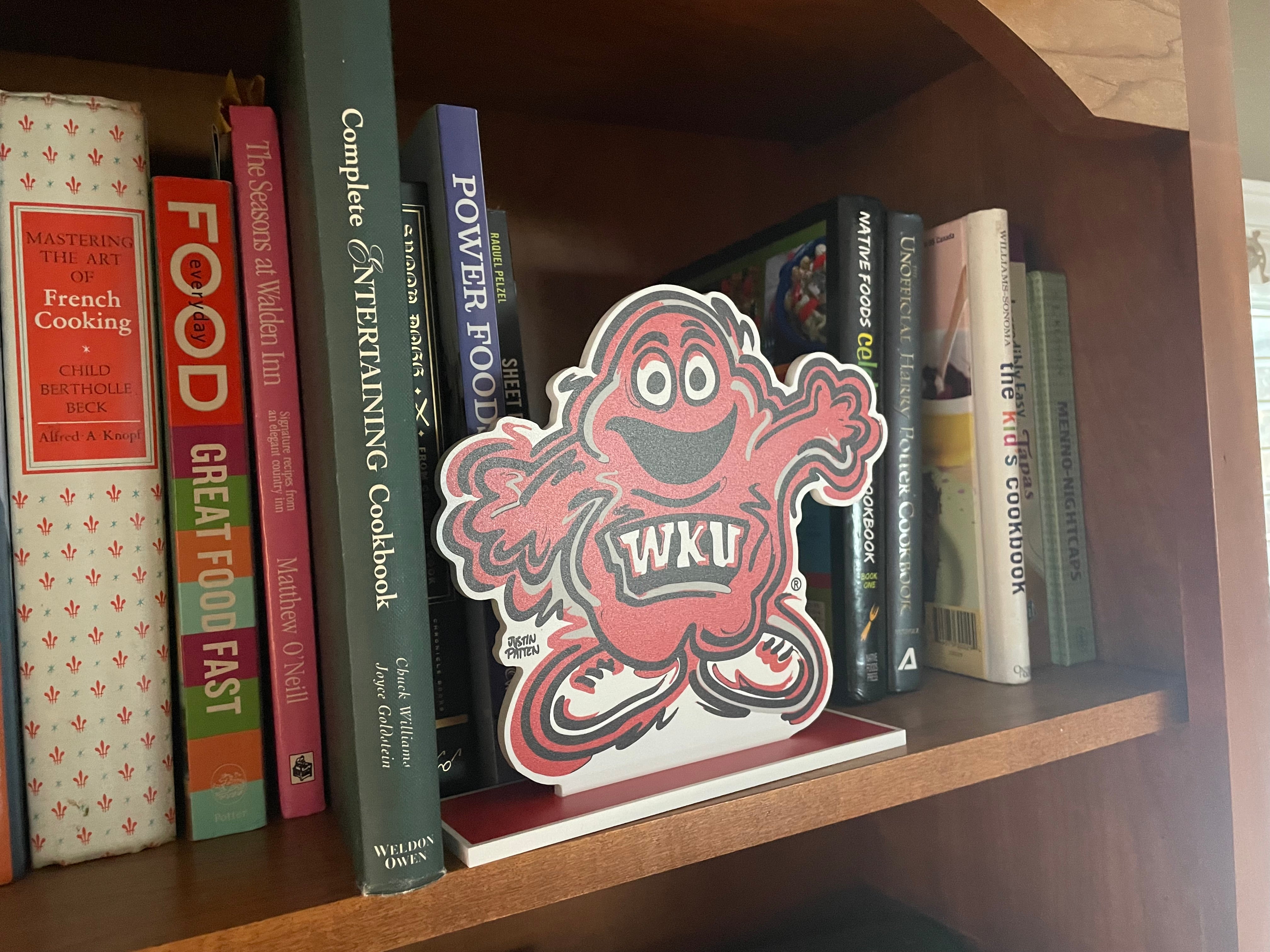 Western Kentucky Big Red Standee by Justin Patten (WKU)