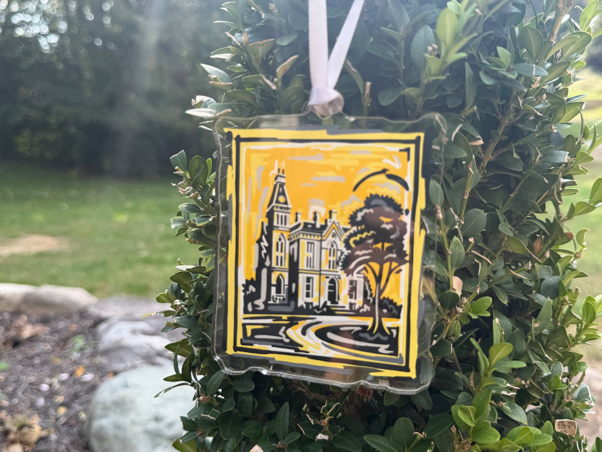 DePauw University East College Ornament by Justin Patten (Tigers, CLC)