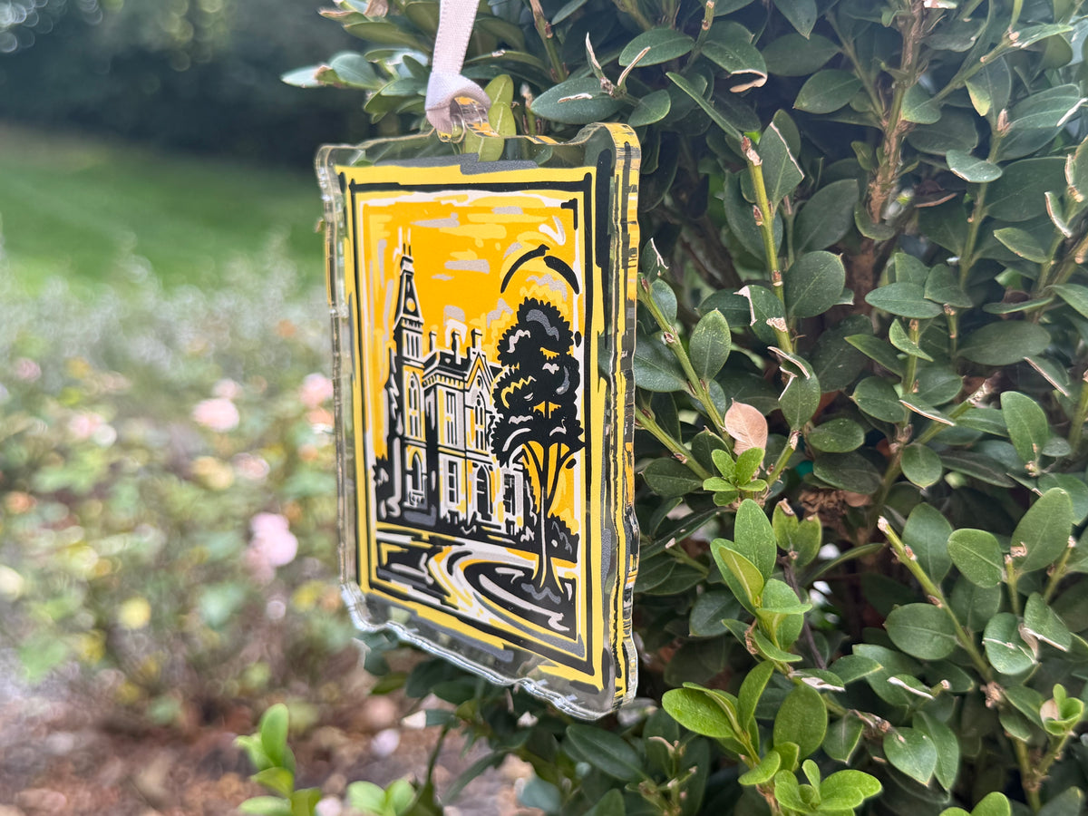 DePauw University East College Ornament by Justin Patten (Tigers, CLC)