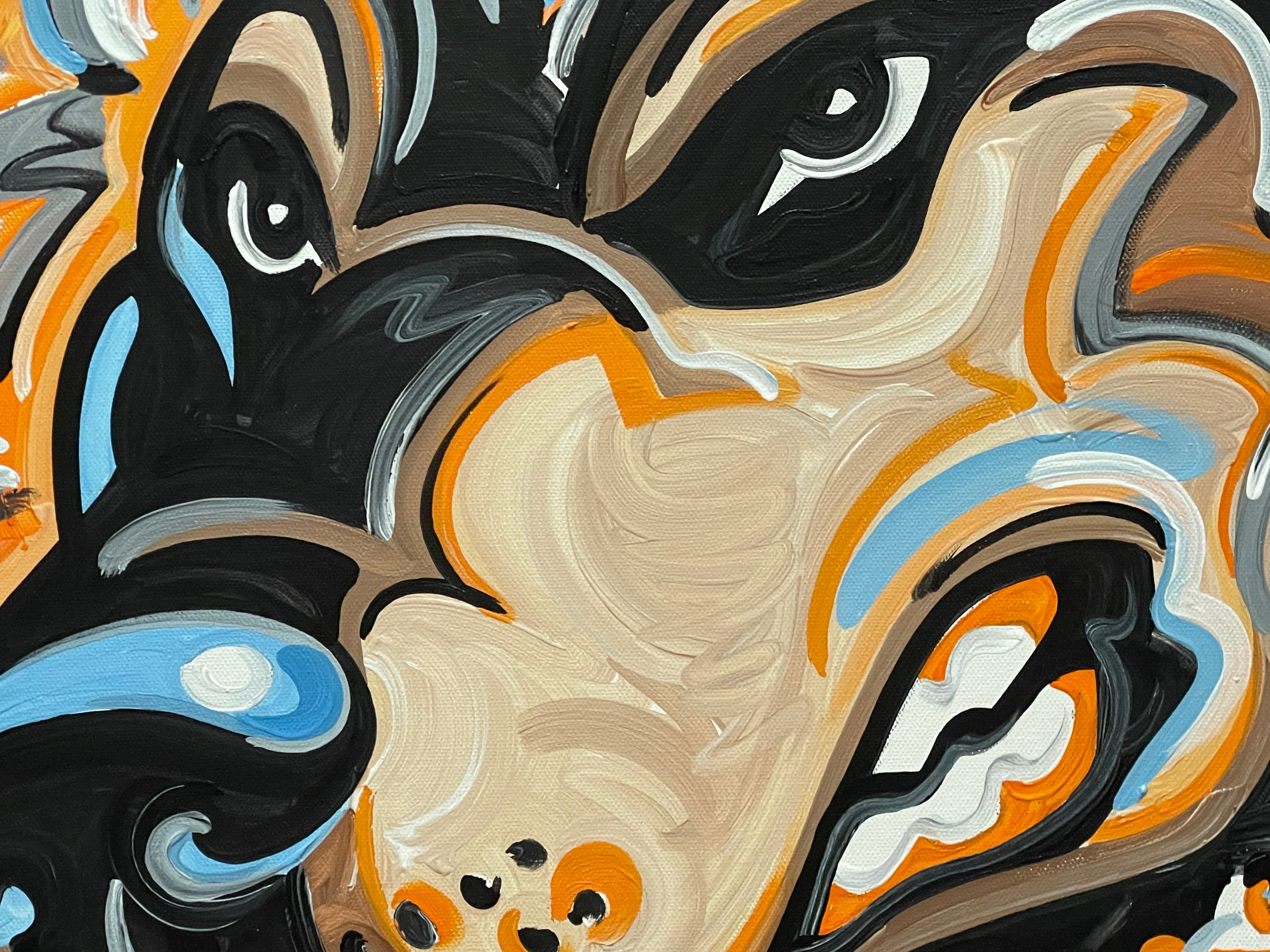 University of Tennessee Smokey Painting by Justin Patten 24x18