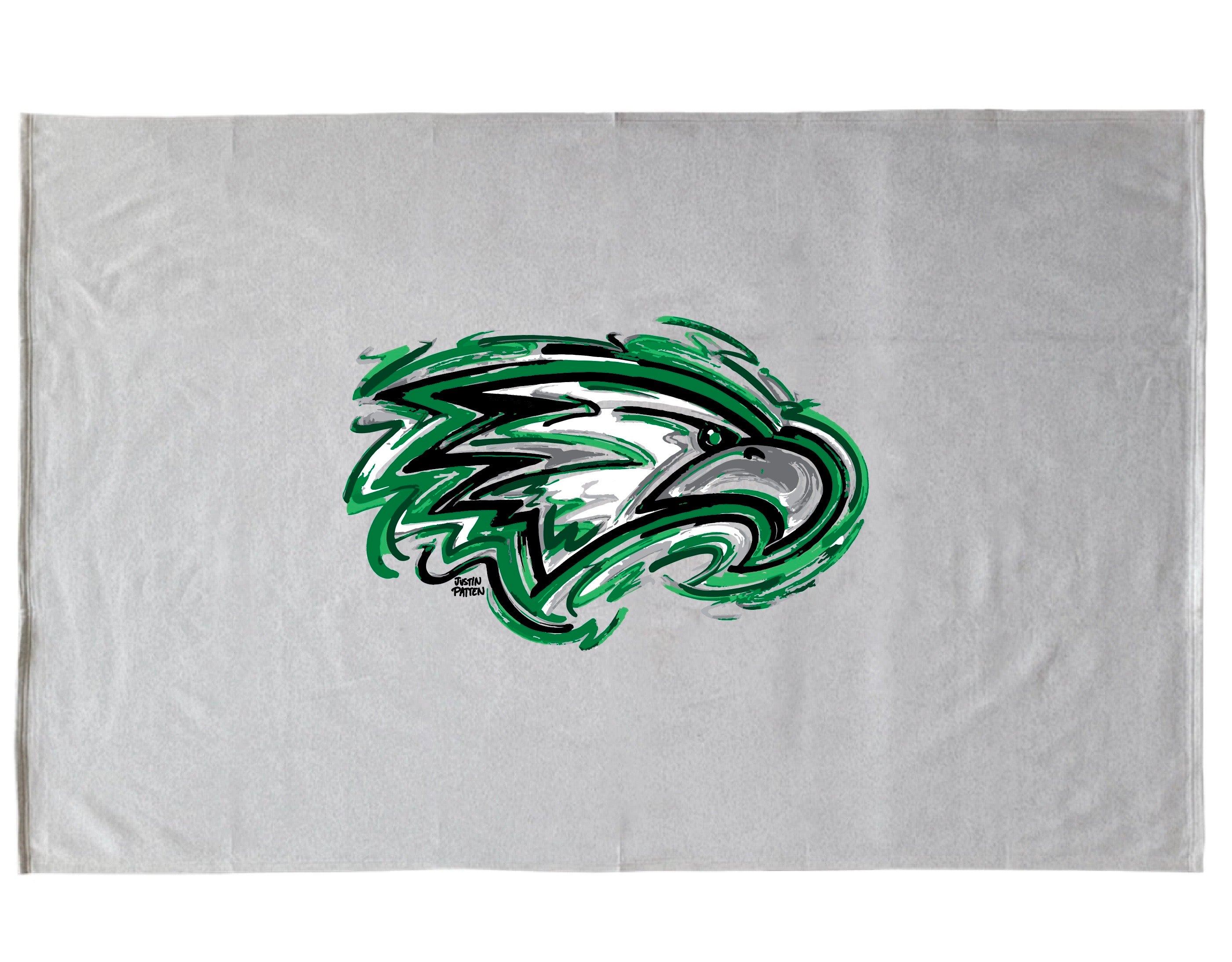 Zionsville Eagle Fleece Blanket by Justin Patten