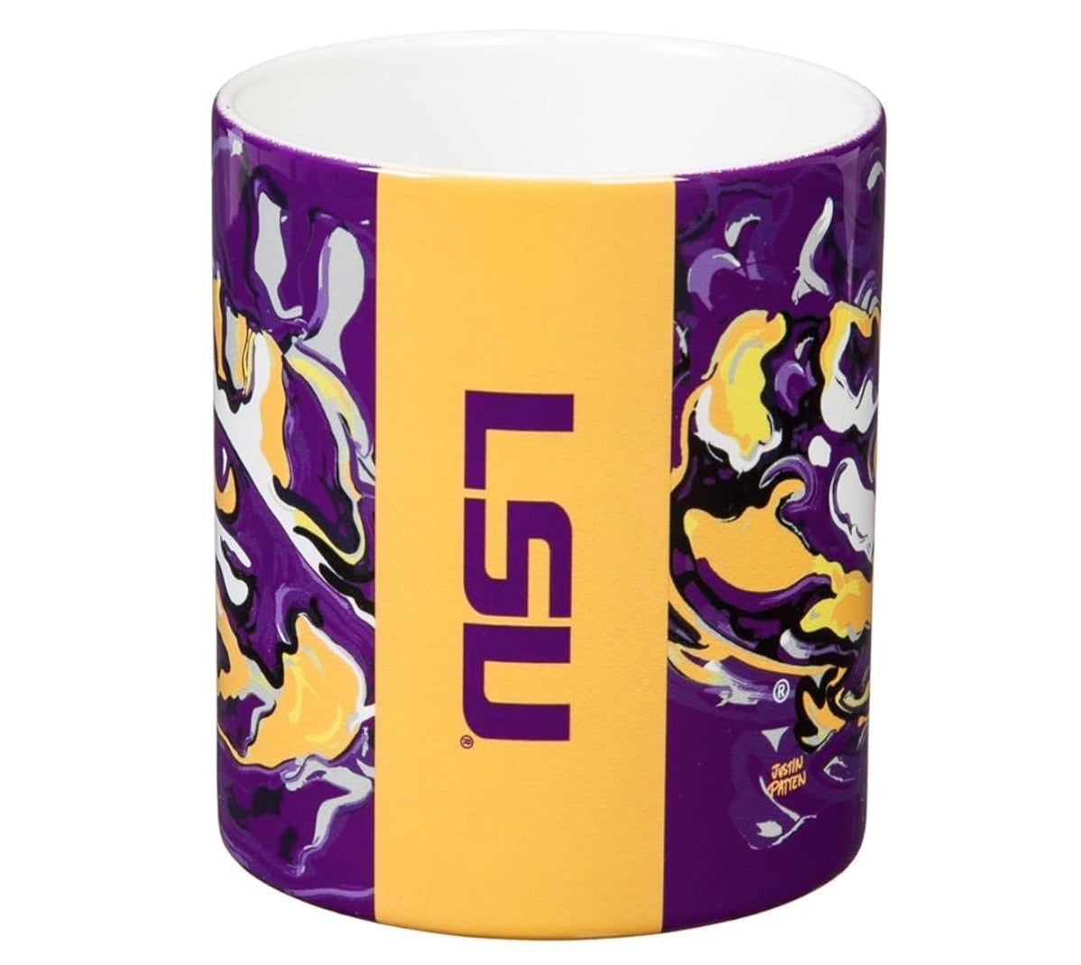 Louisiana State University Ceramic Mug by Justin Patten