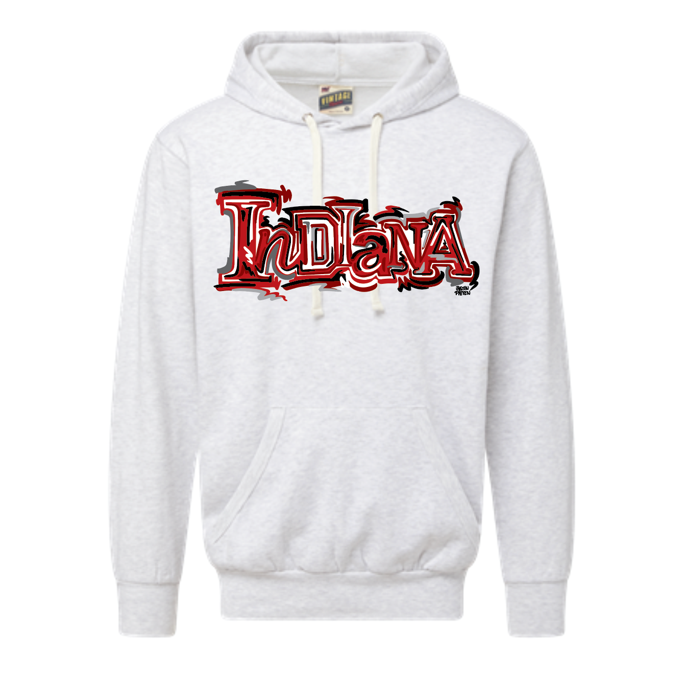 Indiana Fleece Hoodie by Justin Patten